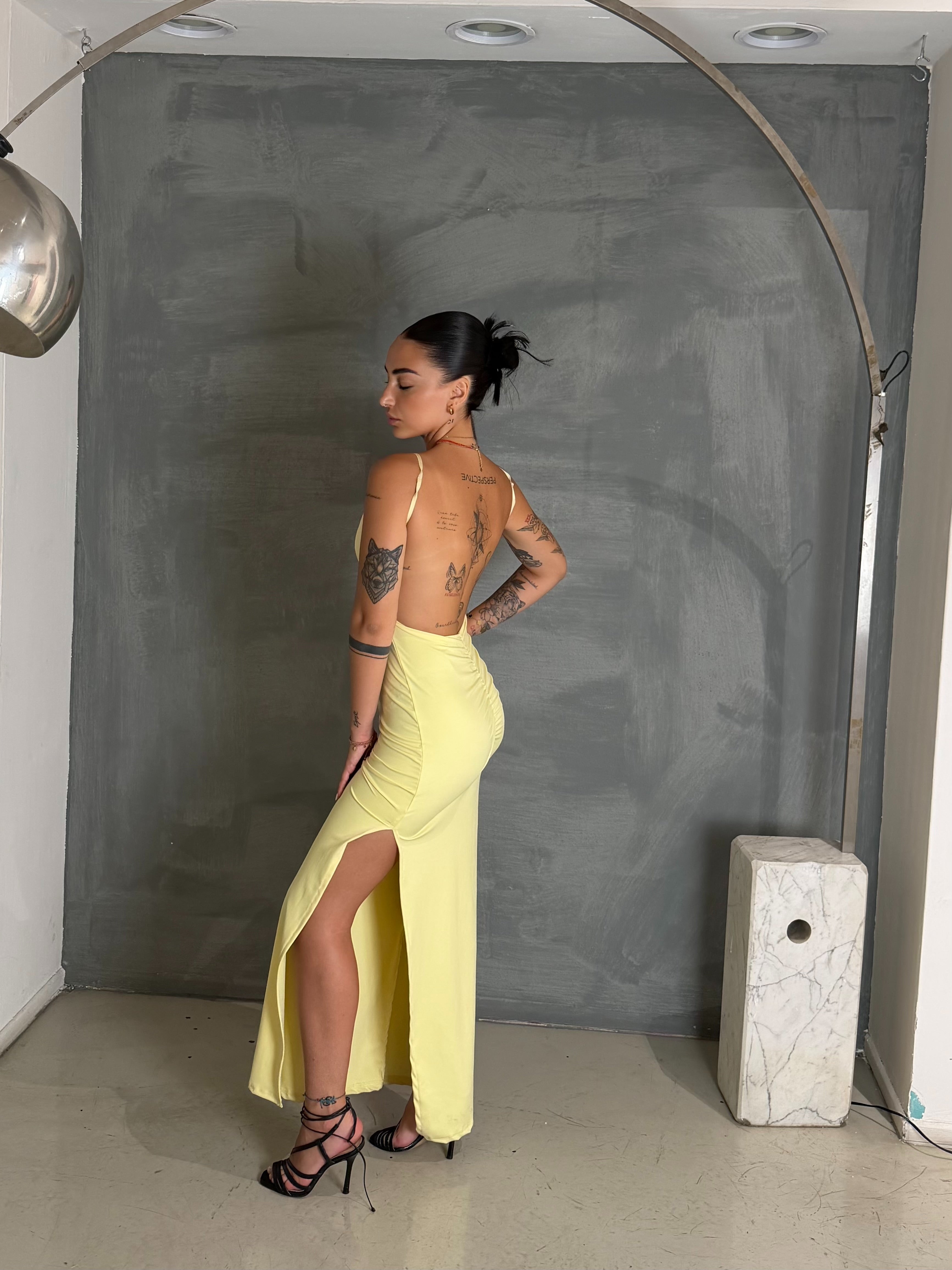 Abito Seduction yellow
