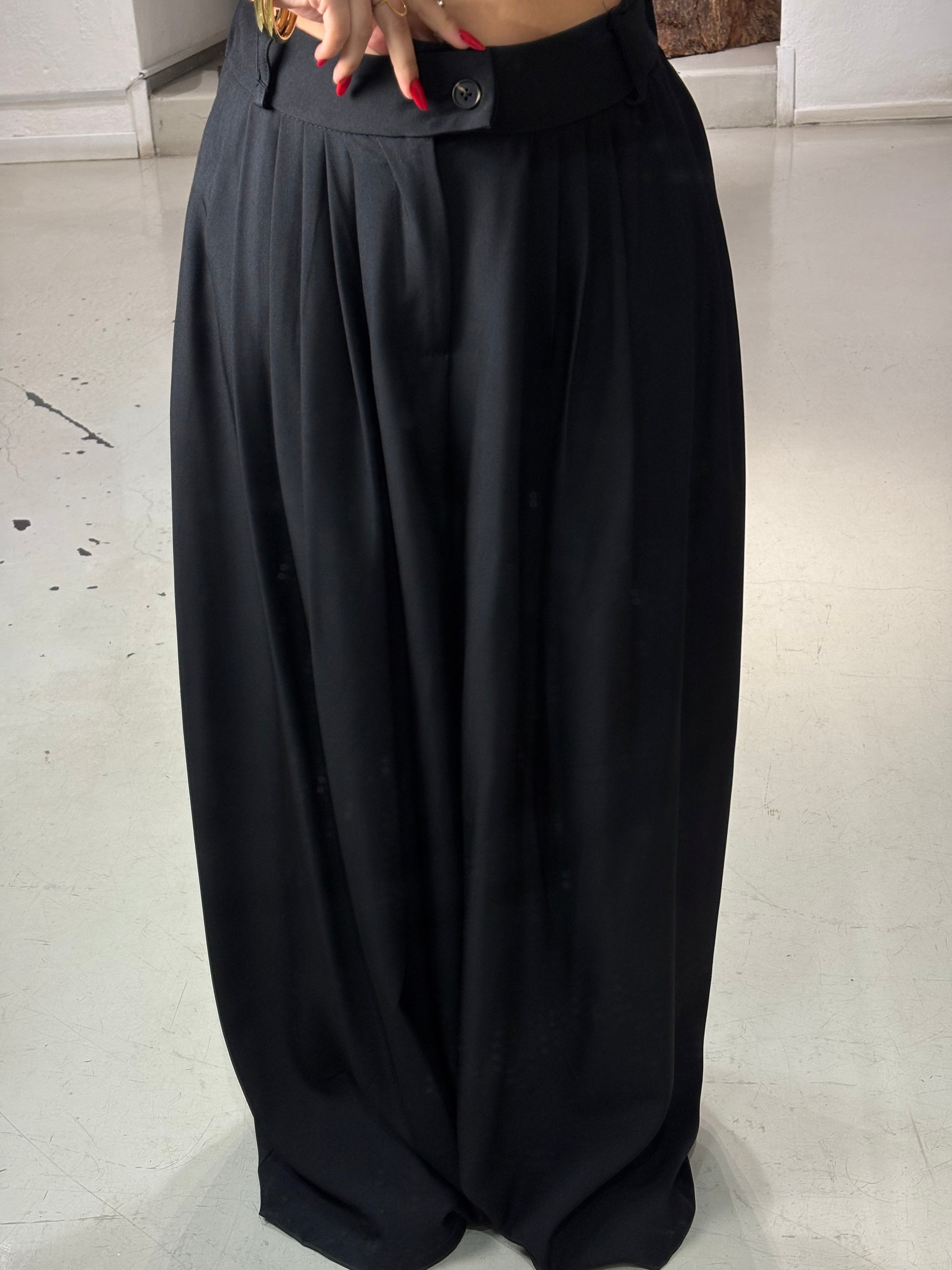 Pantalone over Royal line II black