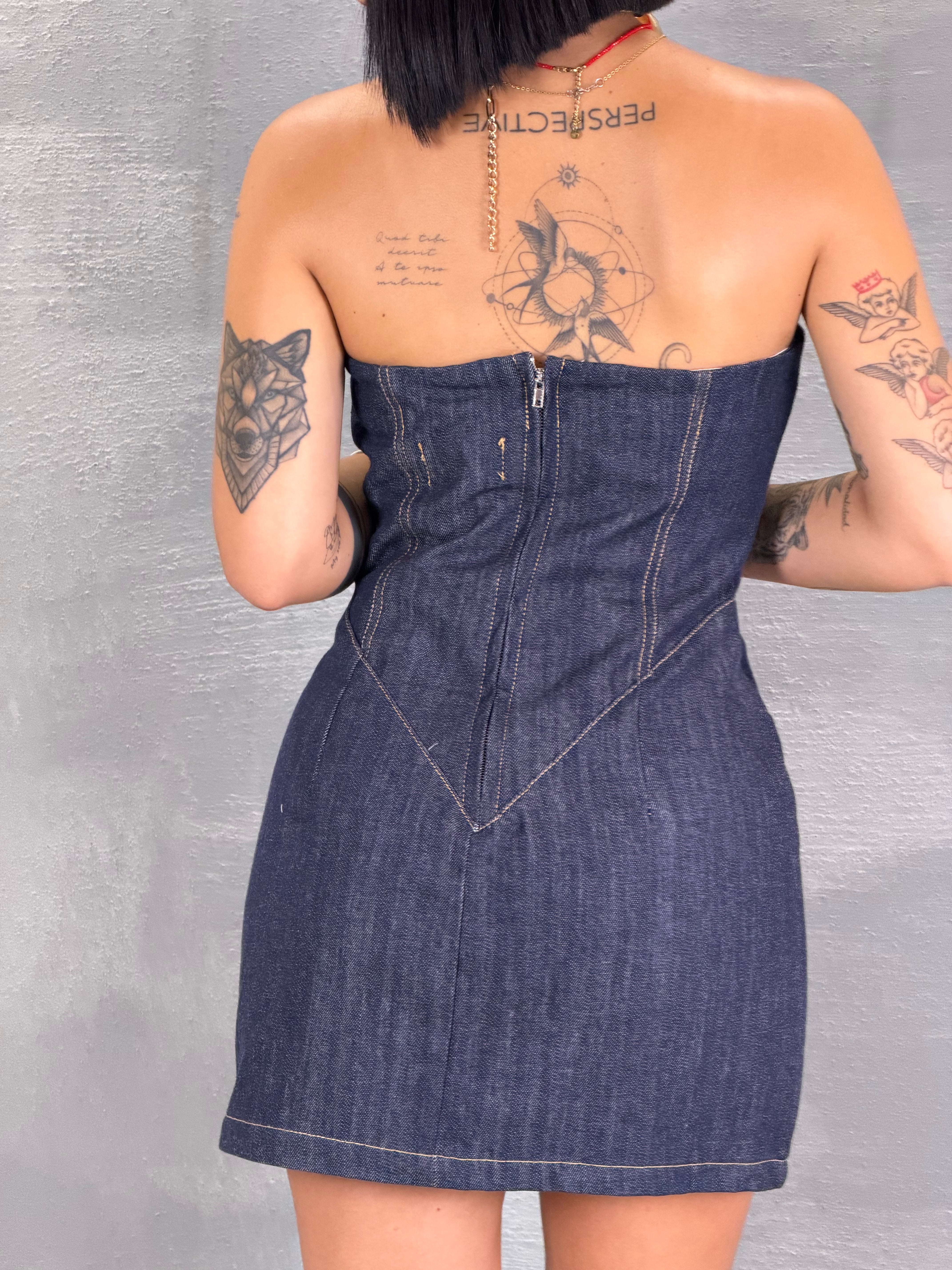 Mini abito ZURI DENIM