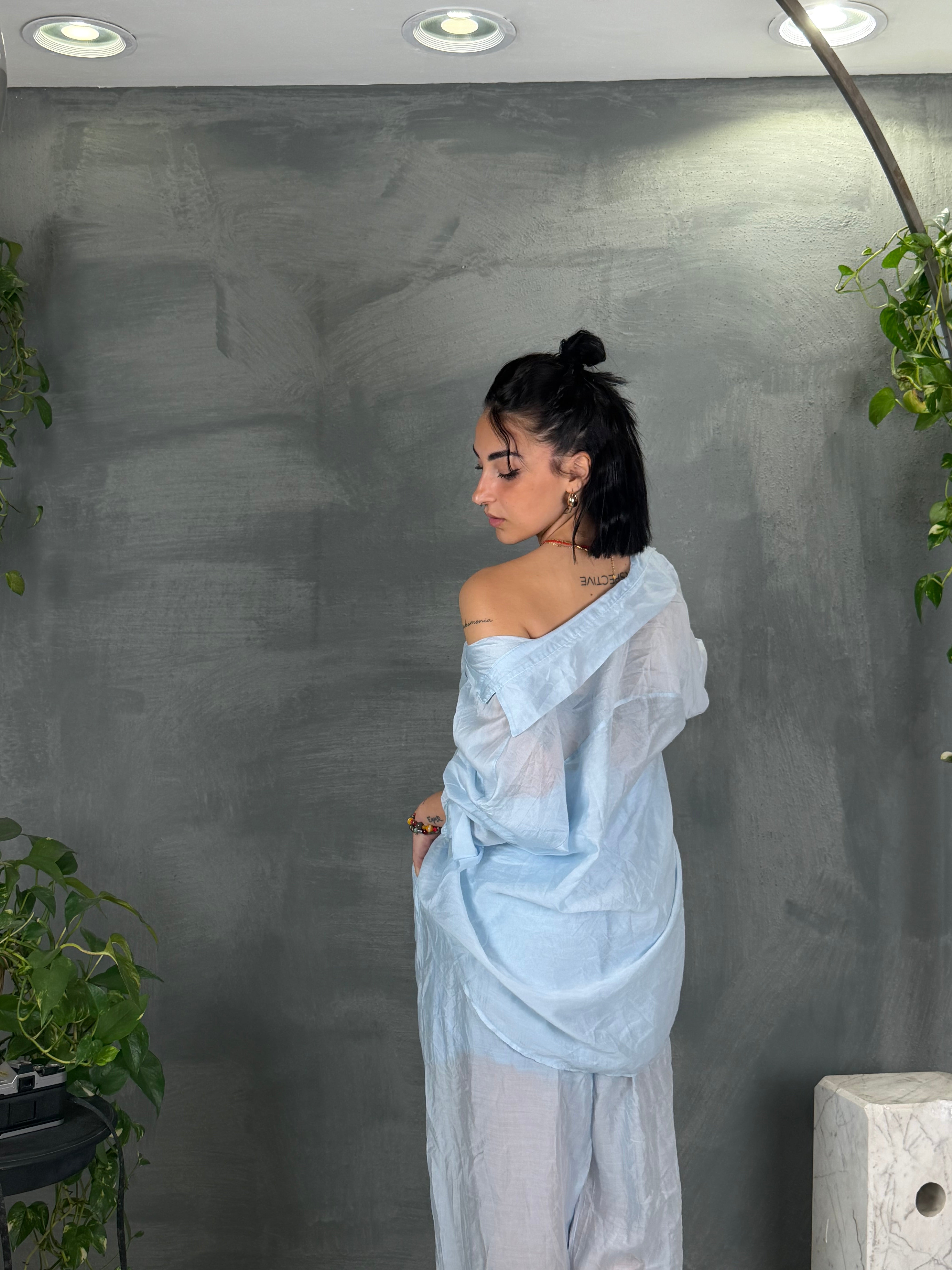 Coordinato MADEIRA azzurro