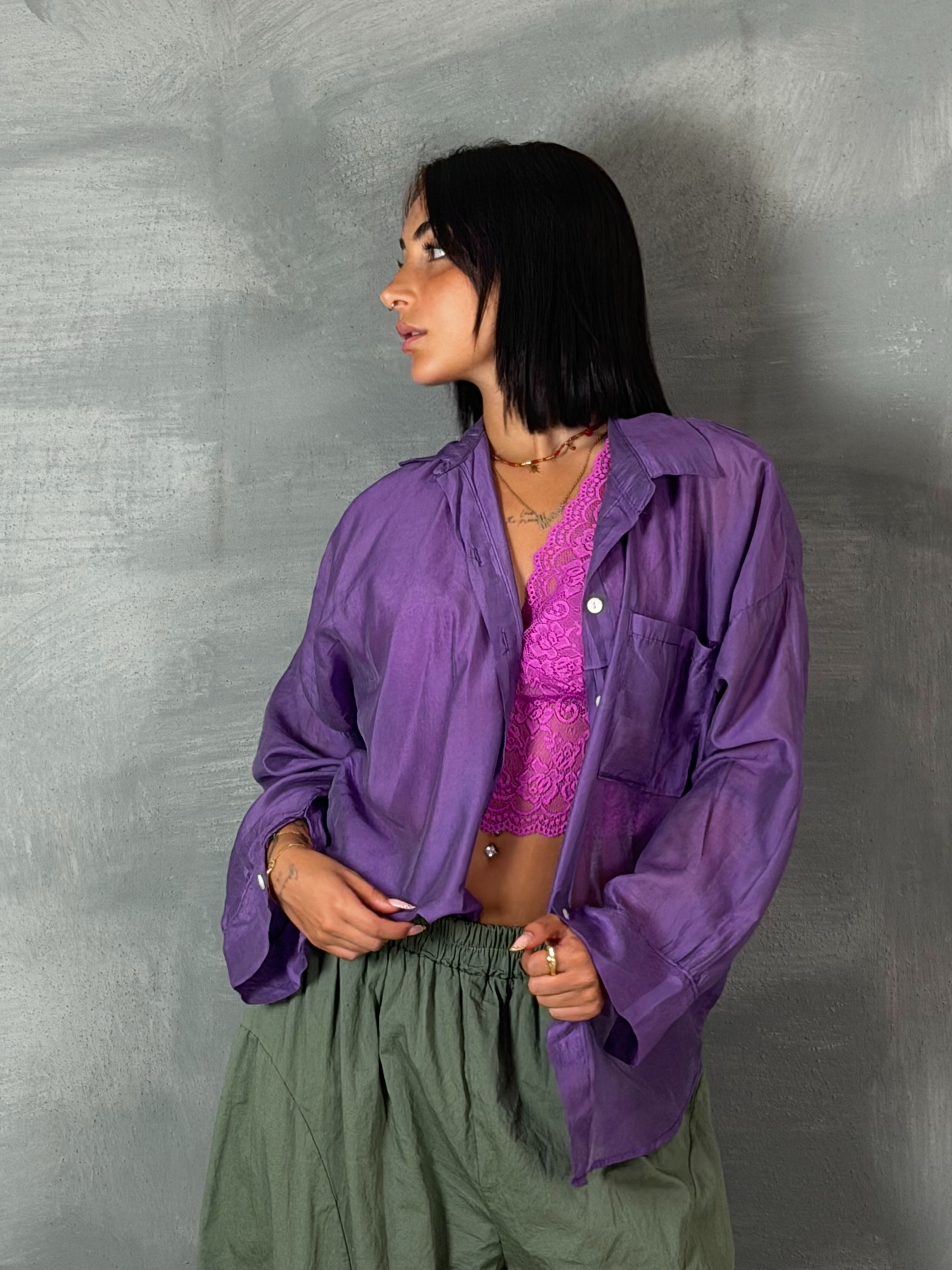 Camicia WILBON viola