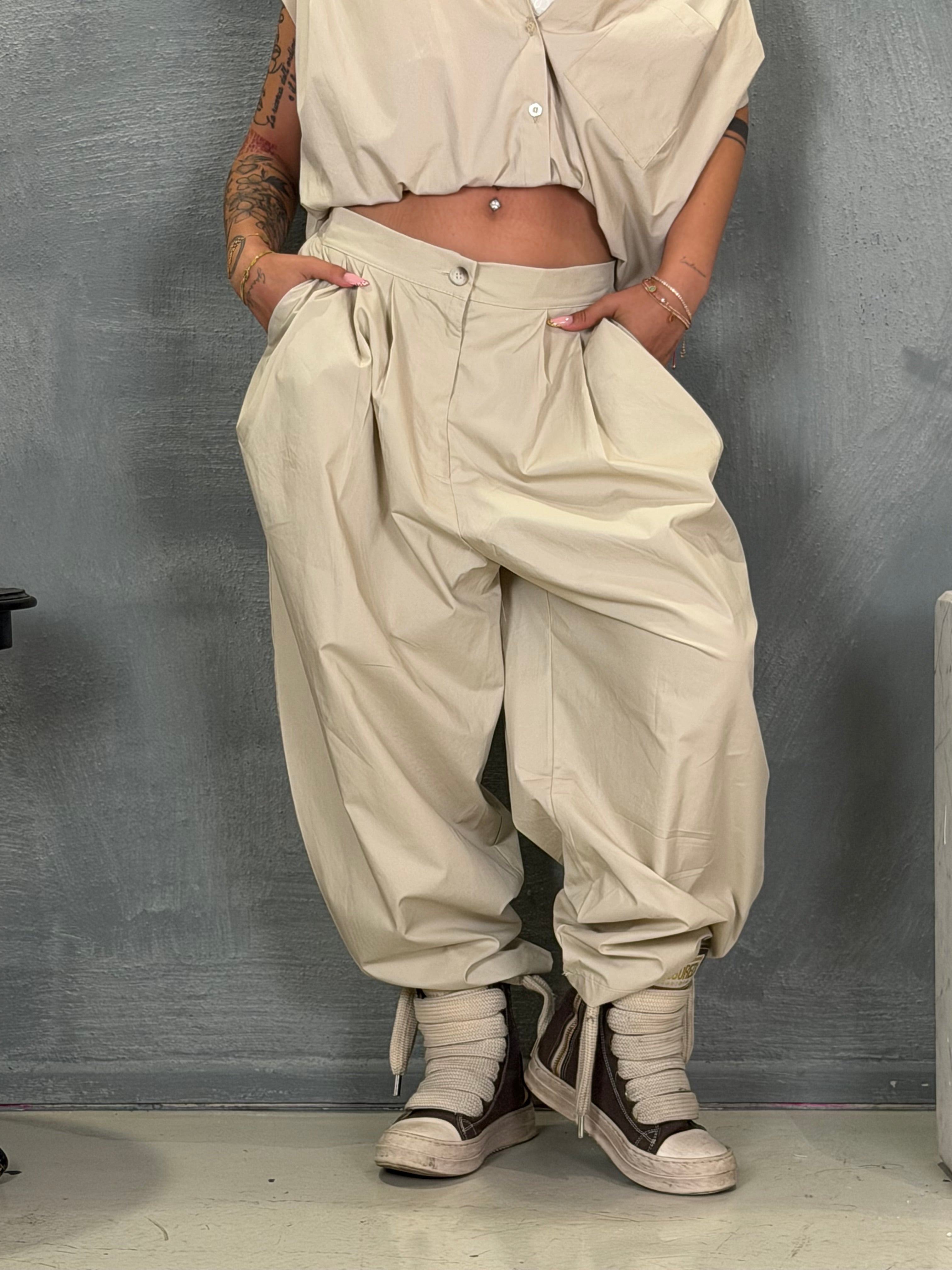 Pantalone PRECIADOS beige