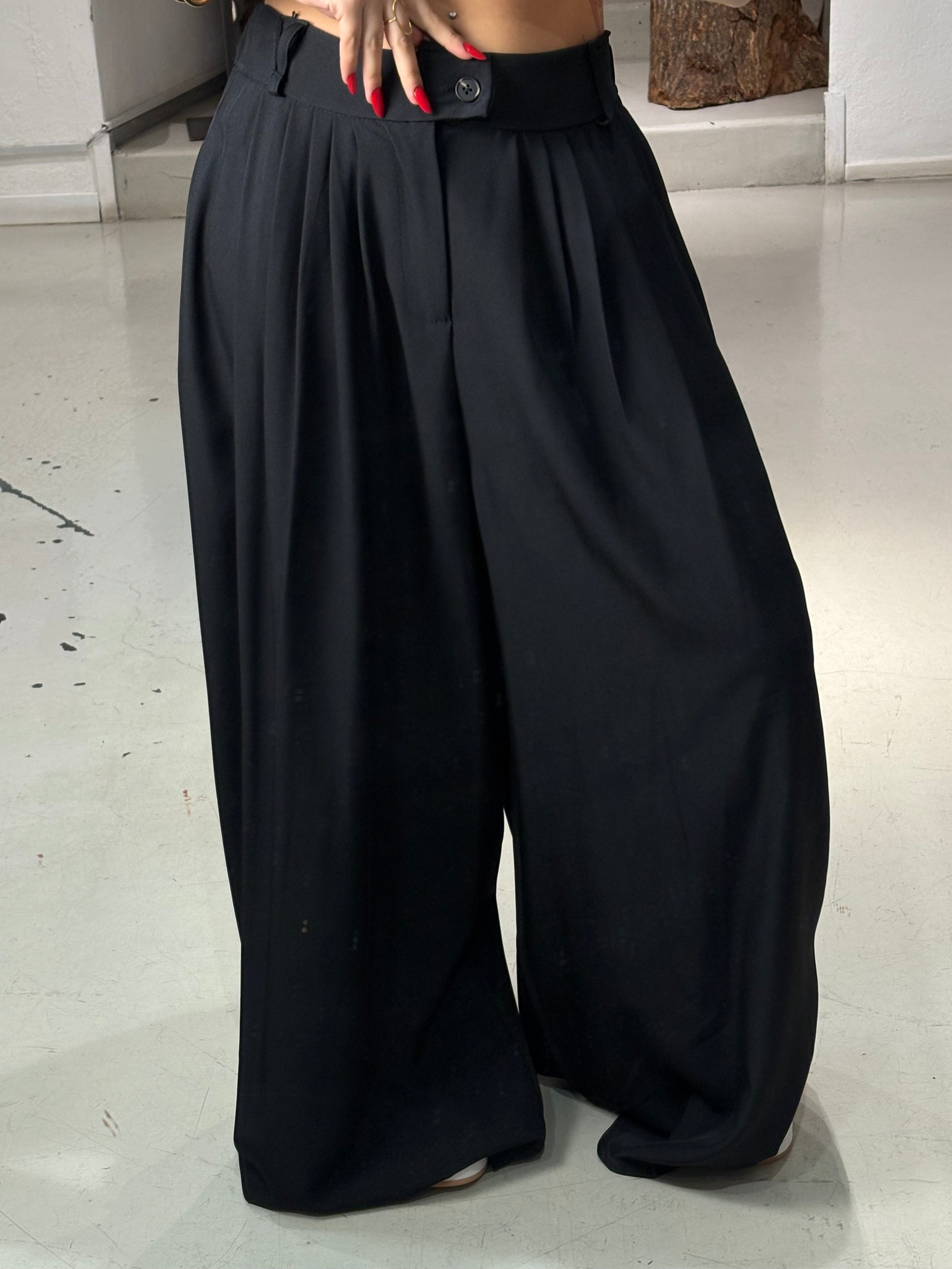 Pantalone over Royal line II black