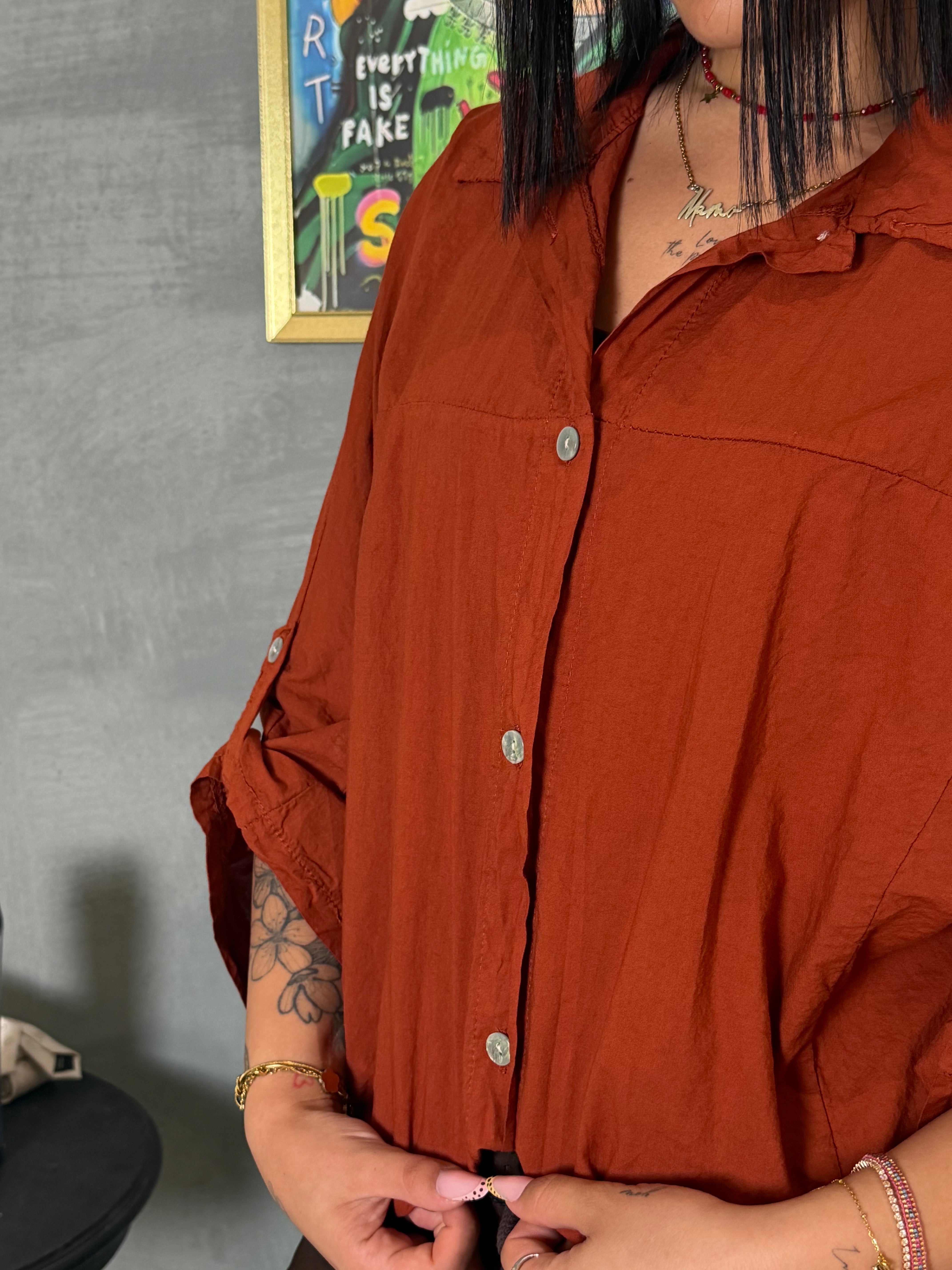 Camicia OSUNA ruggine