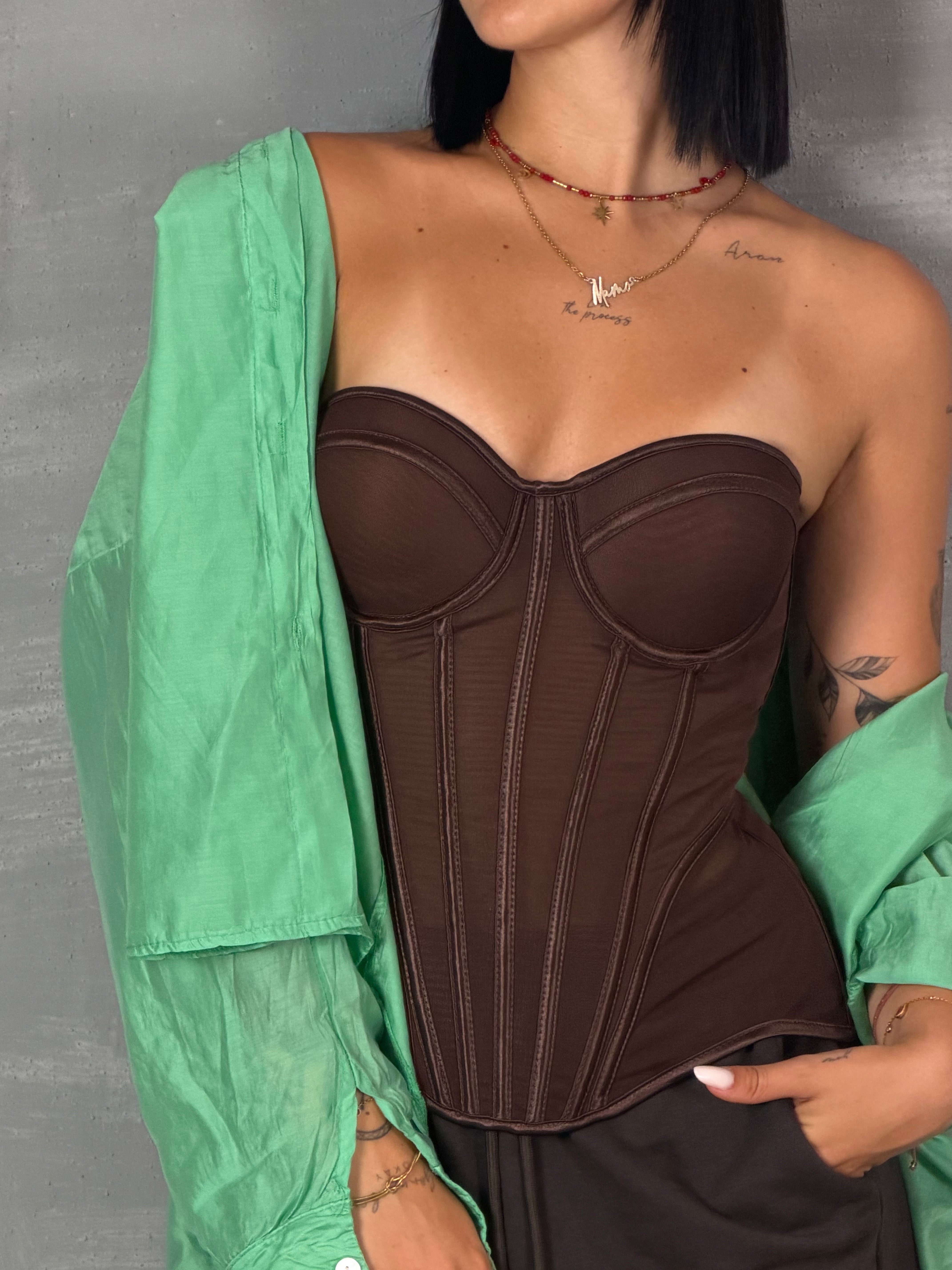 Corpetto TURRE’ brown