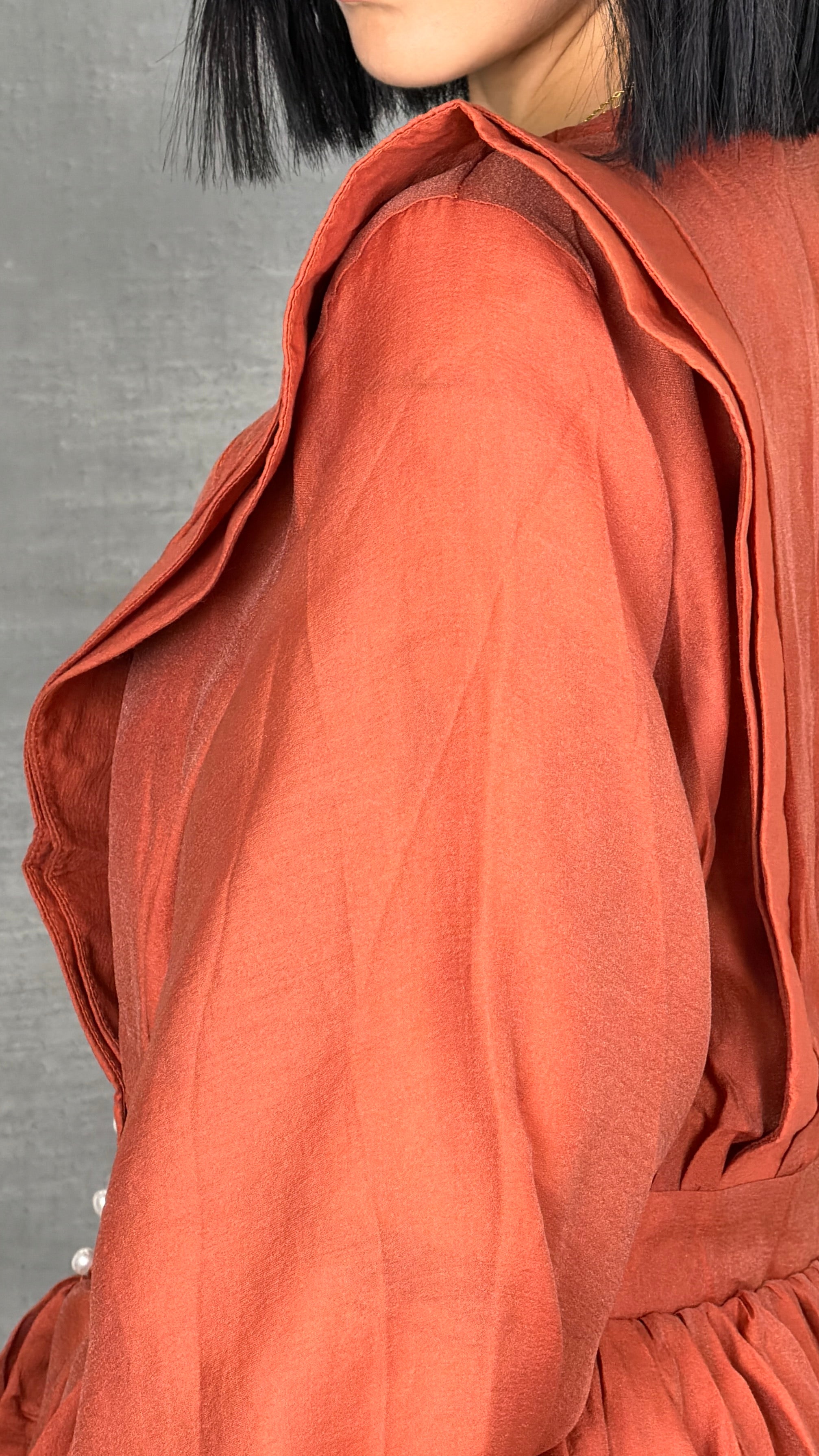 Abito camicia BICA ruggine