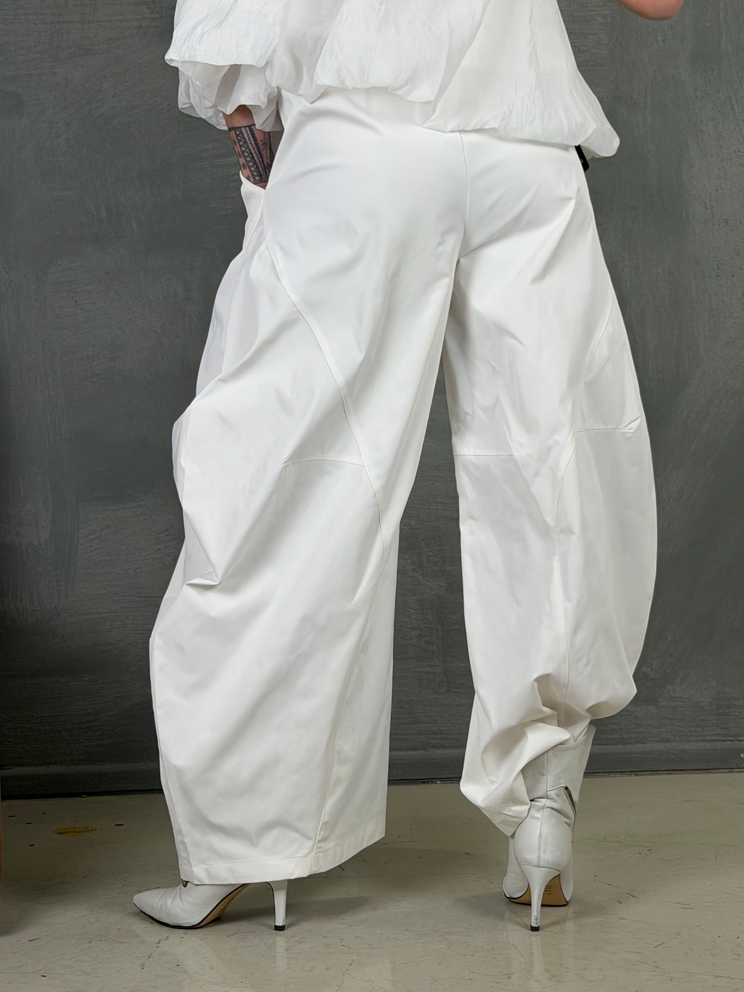 Pantalone over DRIFT bianco