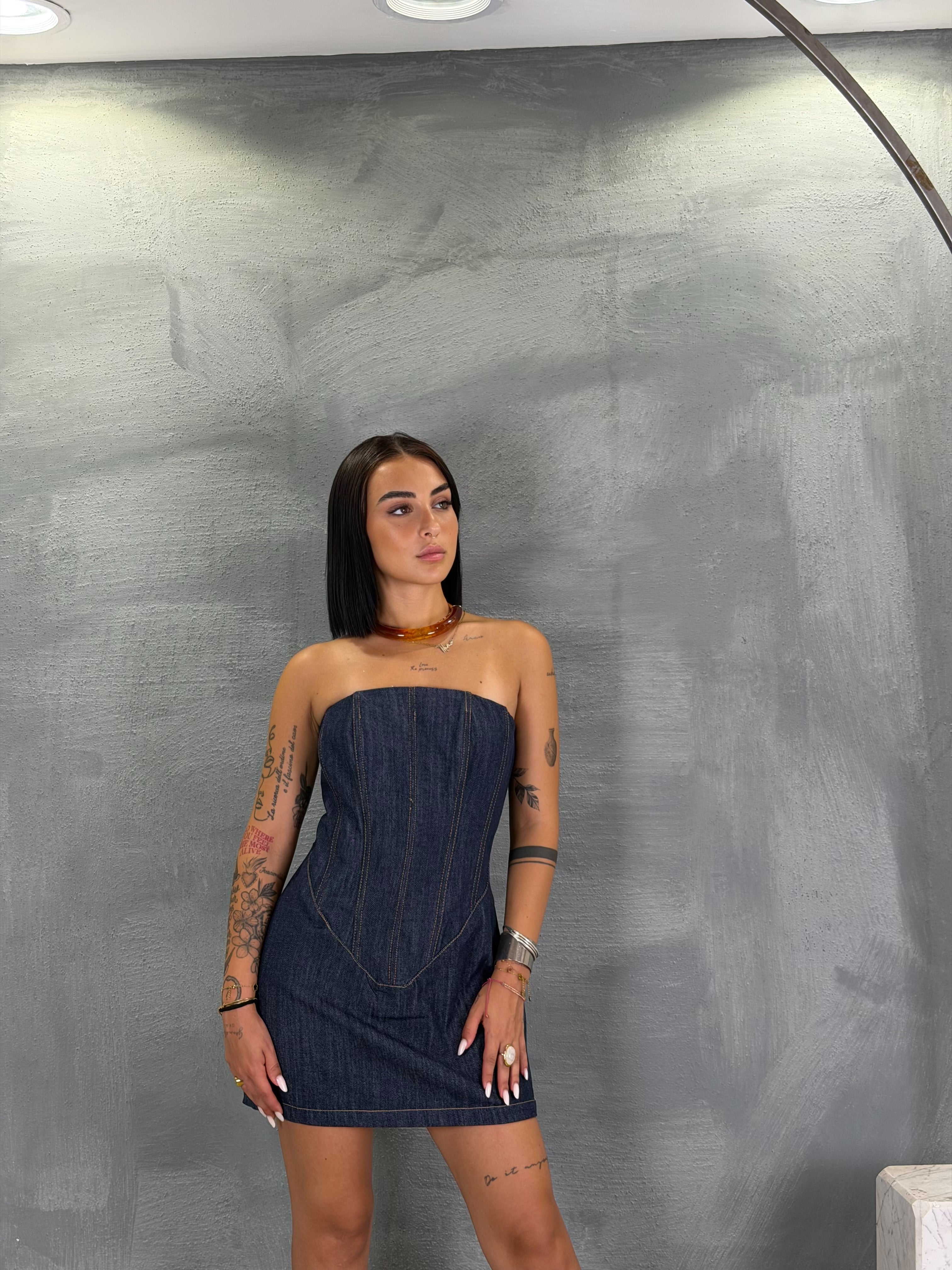 Mini abito ZURI DENIM