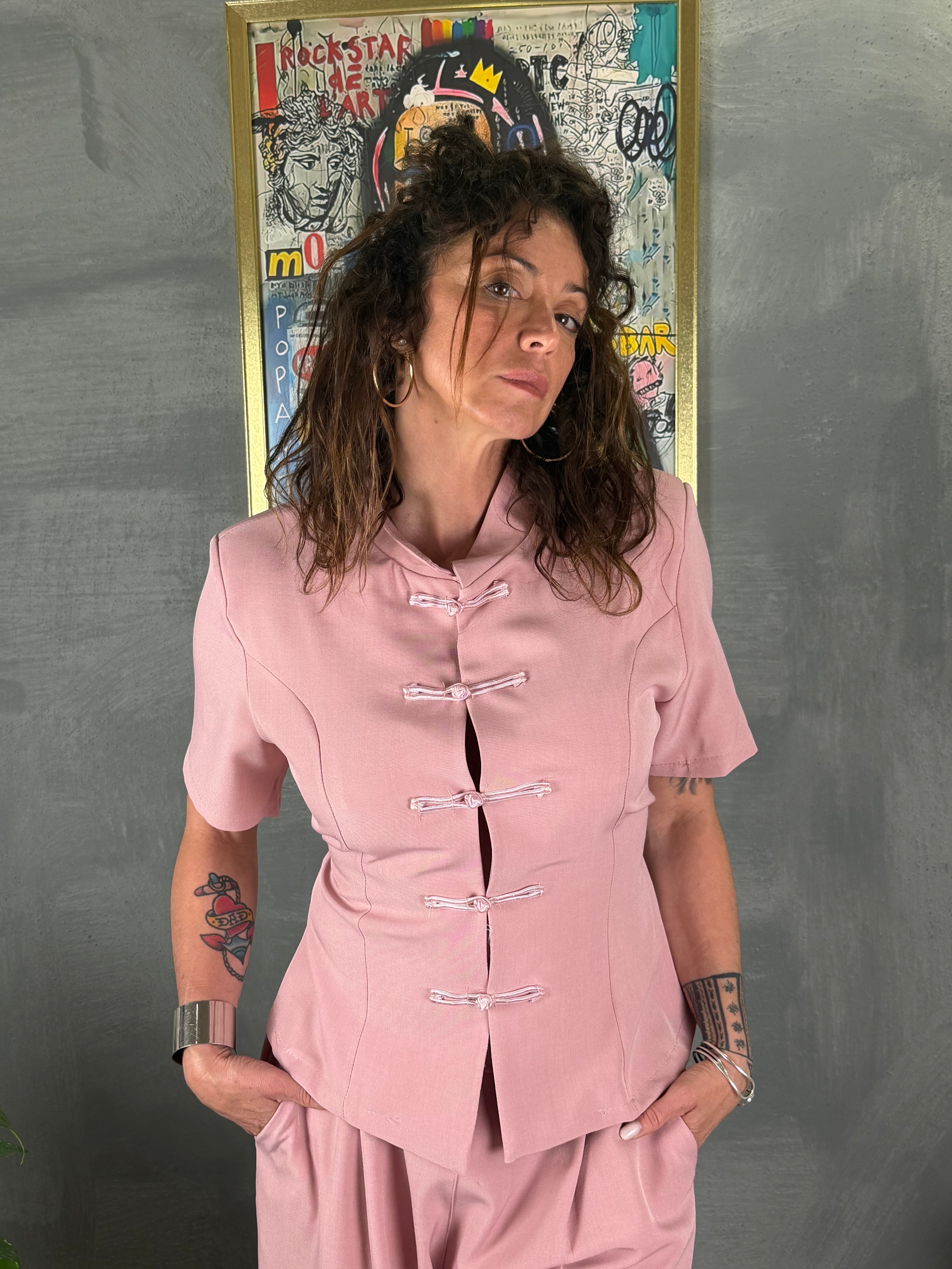 Coordinato Shanghai rosa