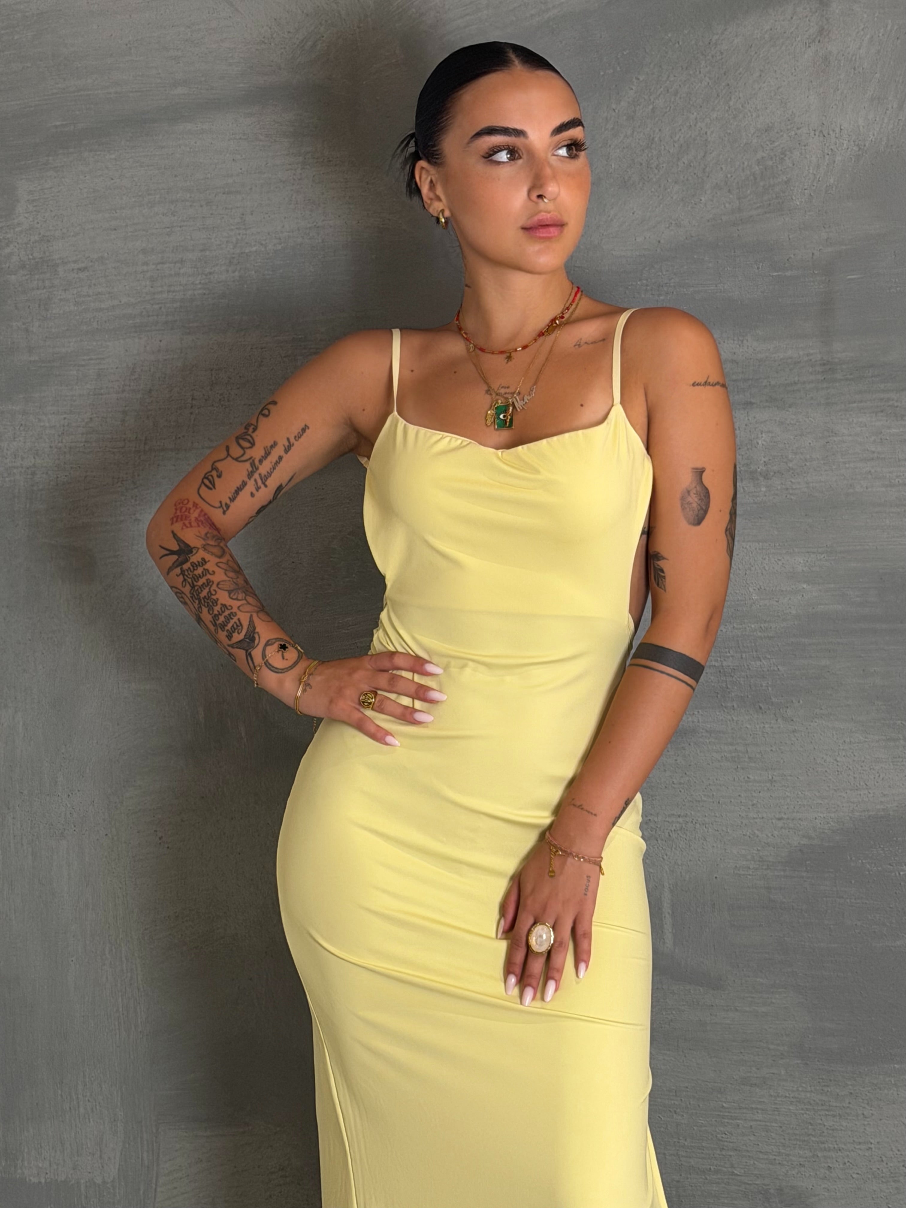Abito Seduction yellow