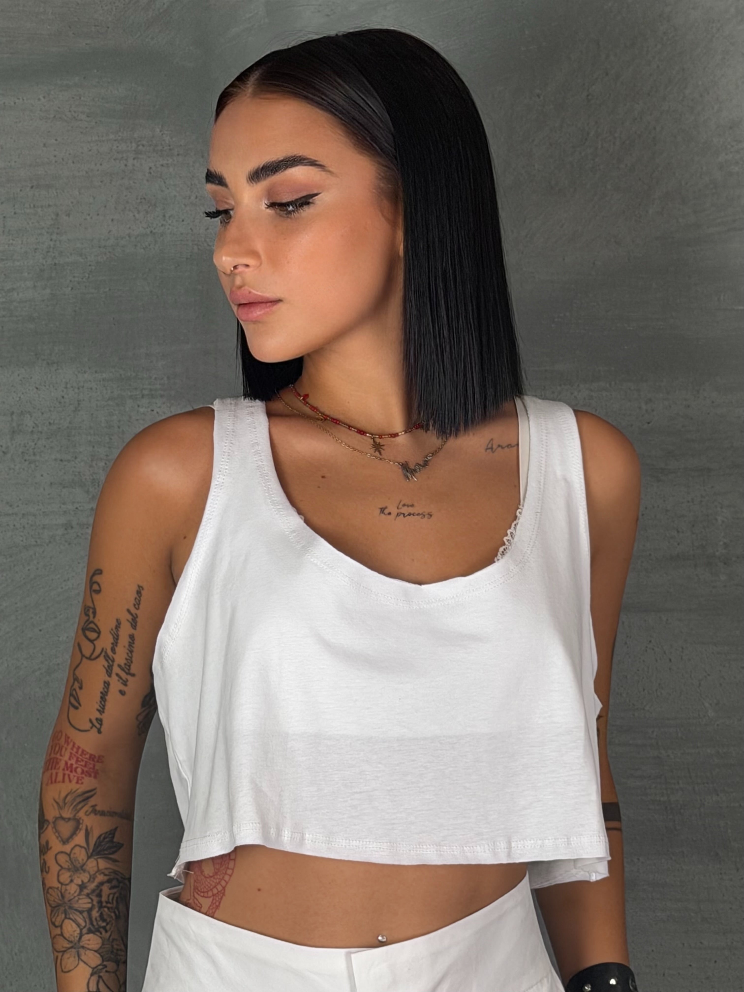 Canotta BOTTLE white