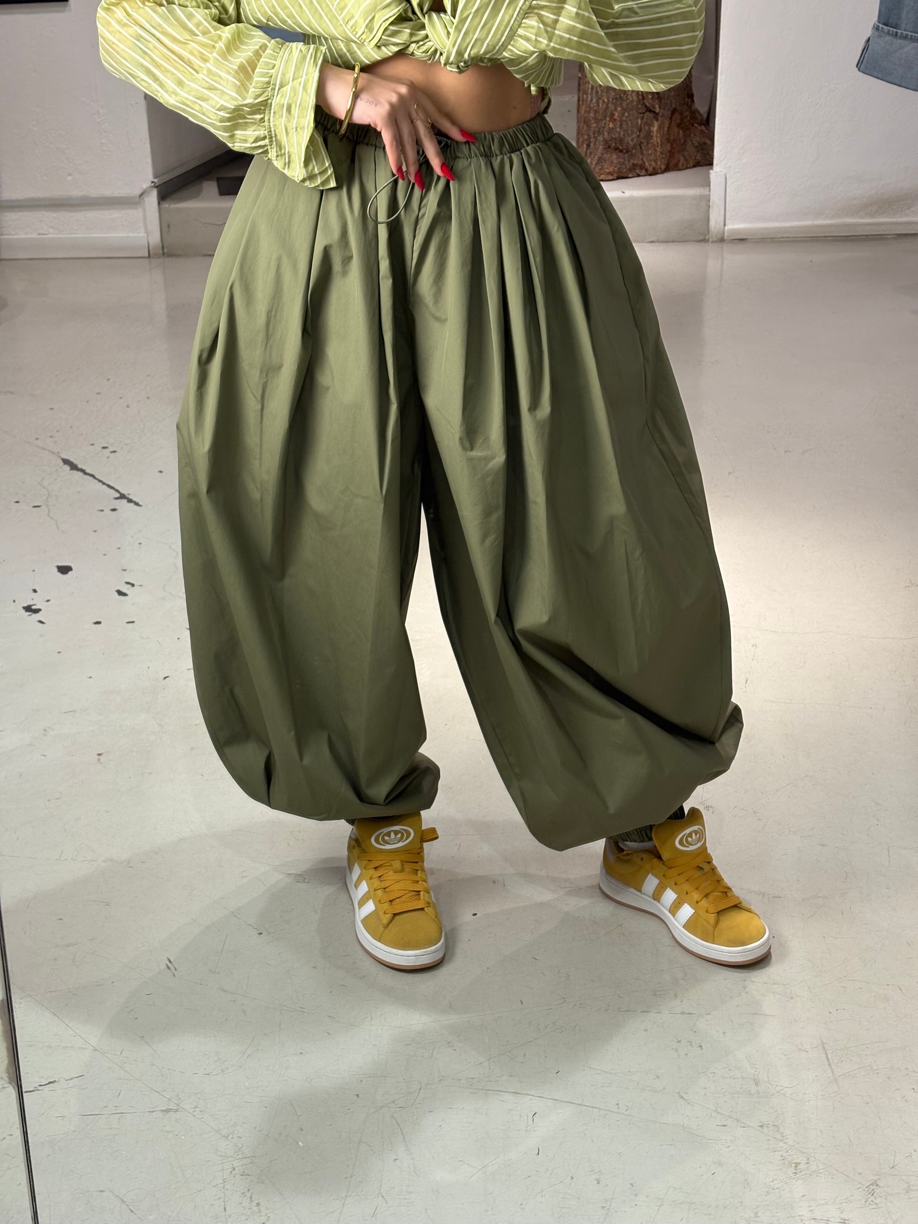 Pantalone cotone over RAIFER army
