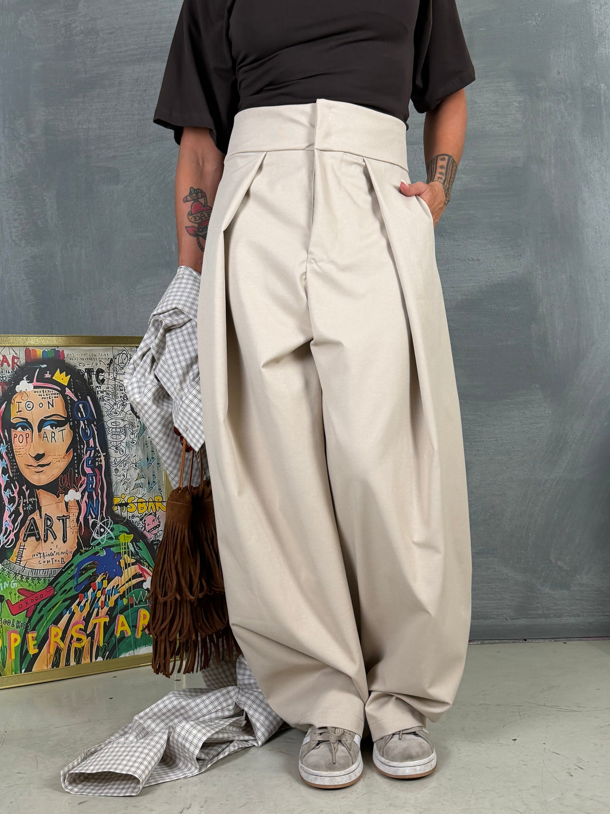 Pantalone ALLOCCO CREM