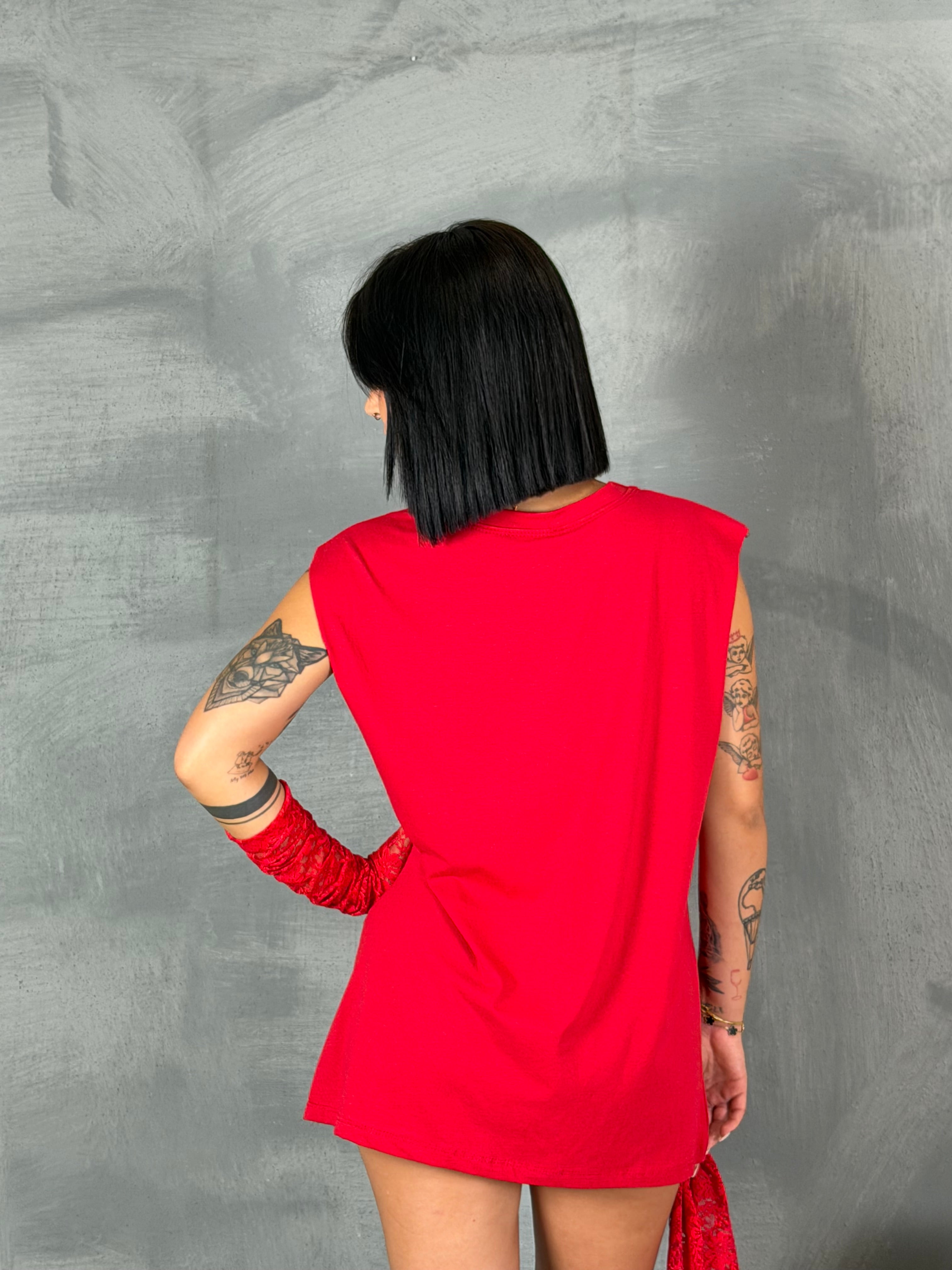 T shirt ARONA Red