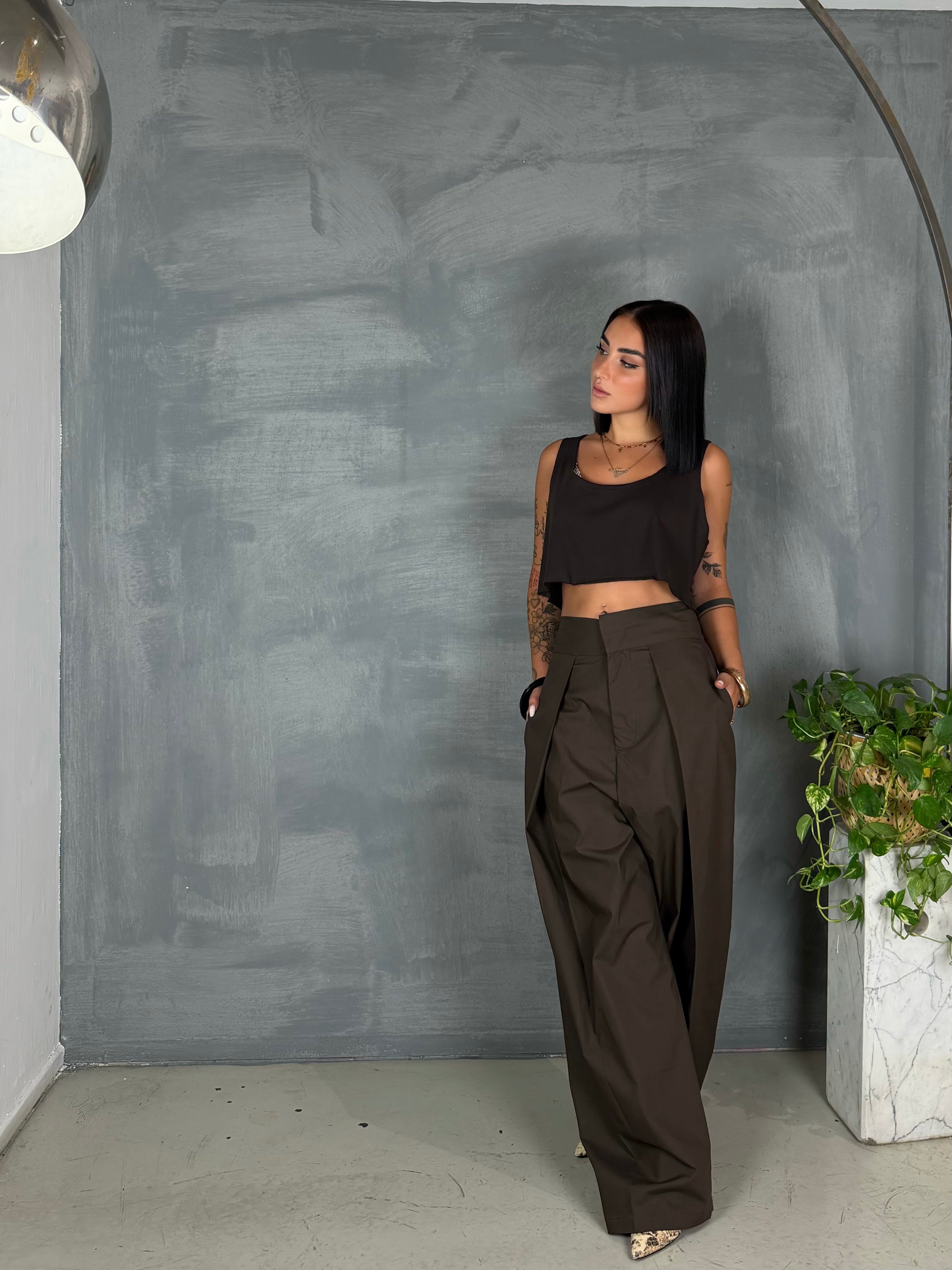 Pantalone VINCY brown