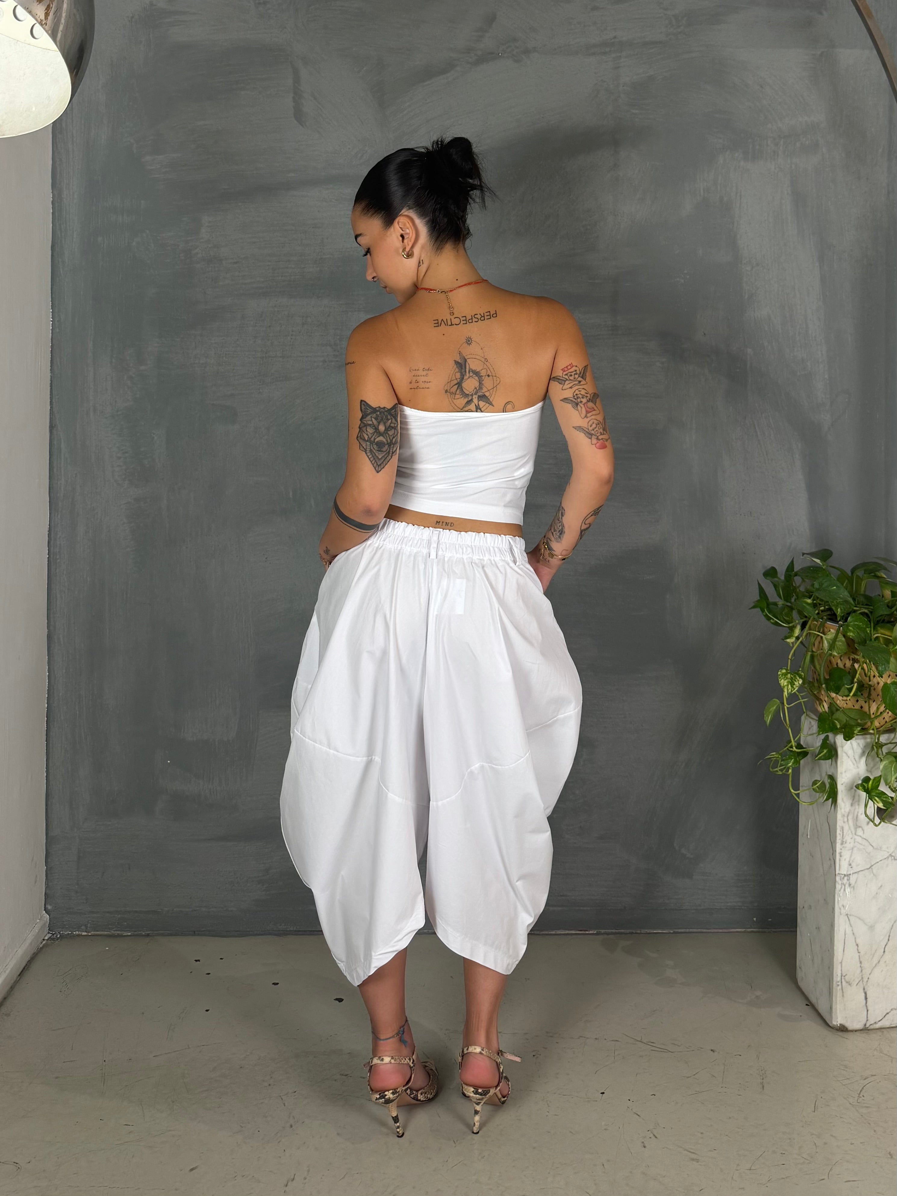 Fascia JEAN white