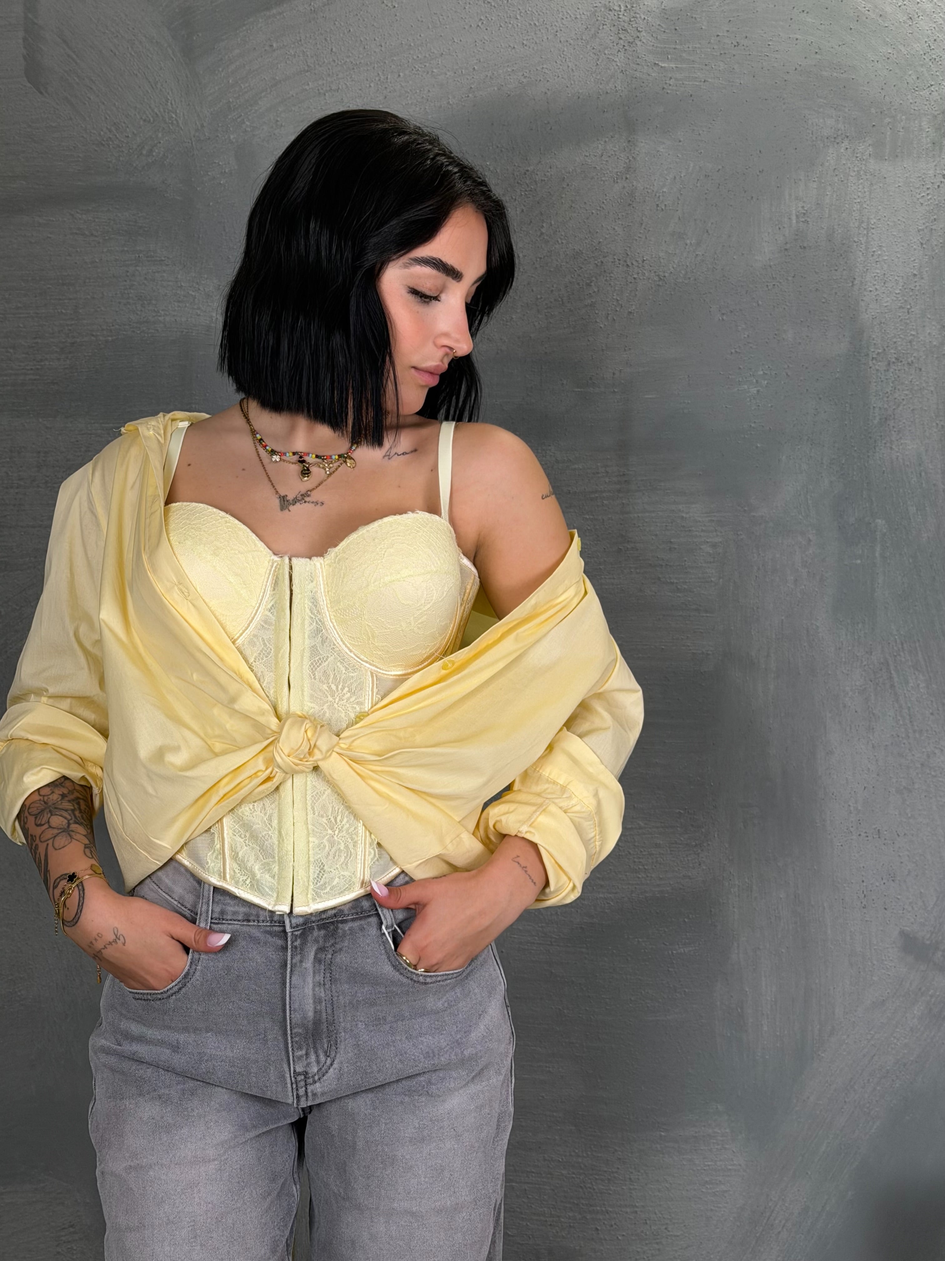 Camicia DELY gialla