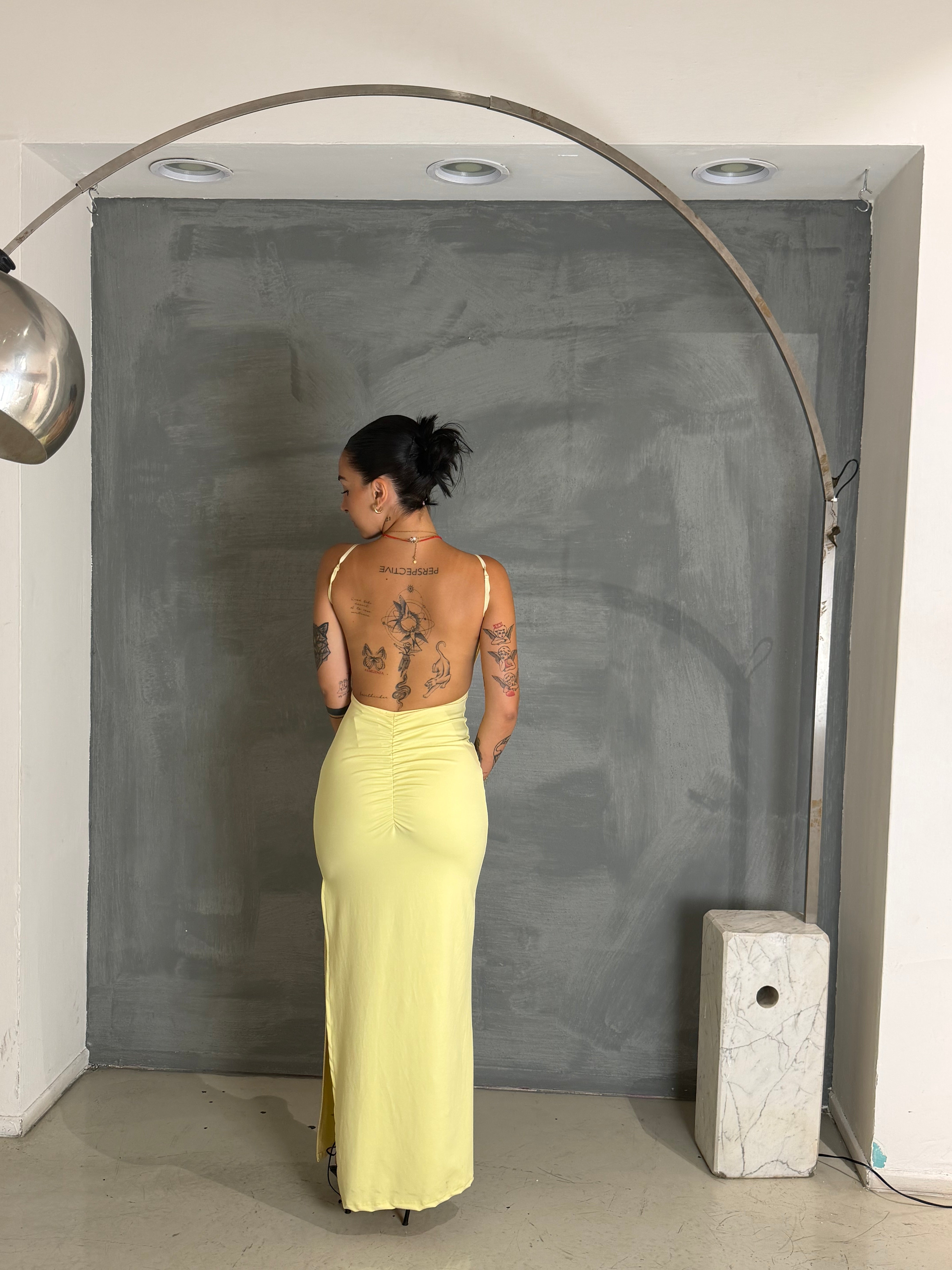 Abito Seduction yellow
