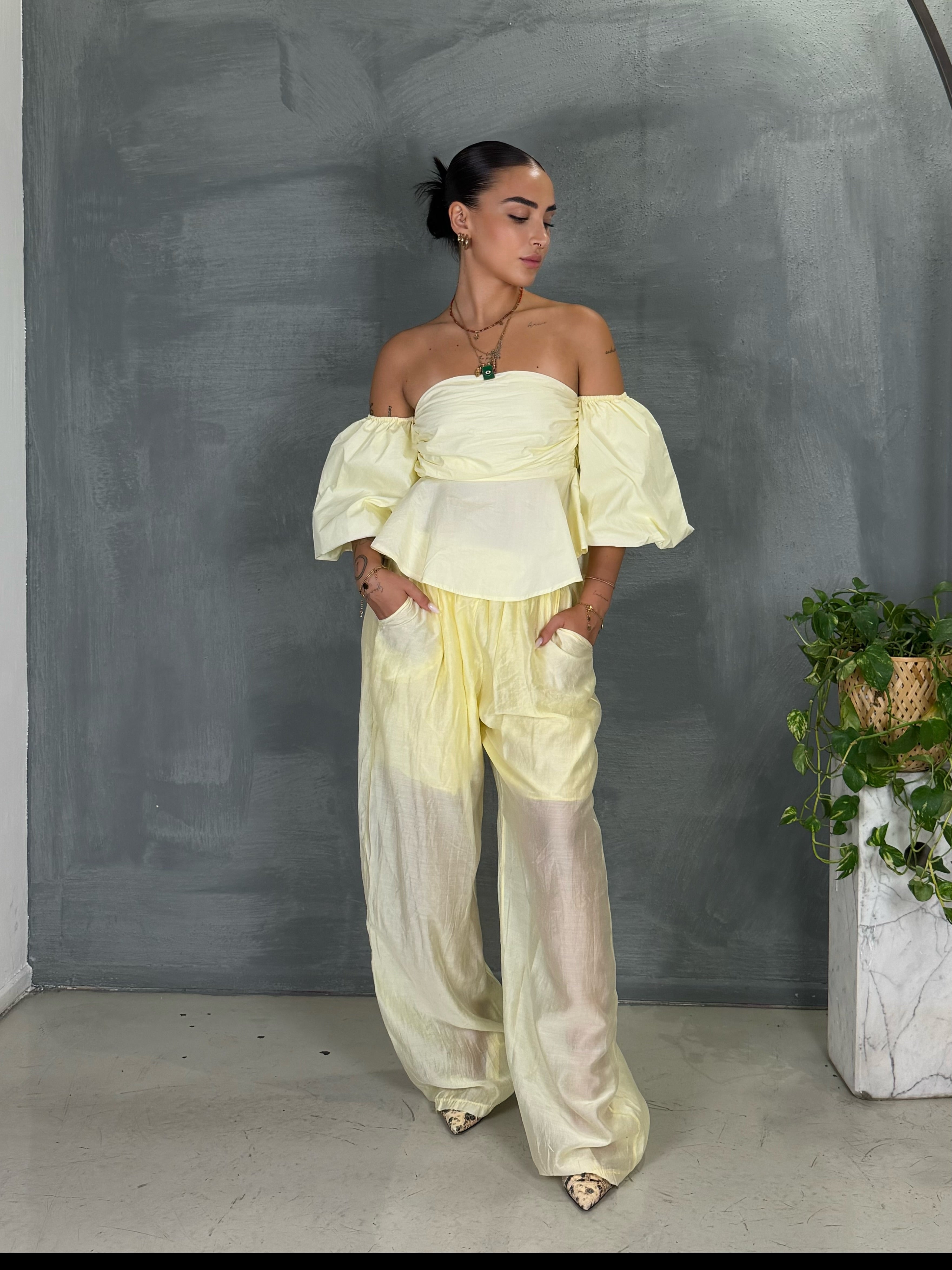 Pantalone IMPETU YELLOW