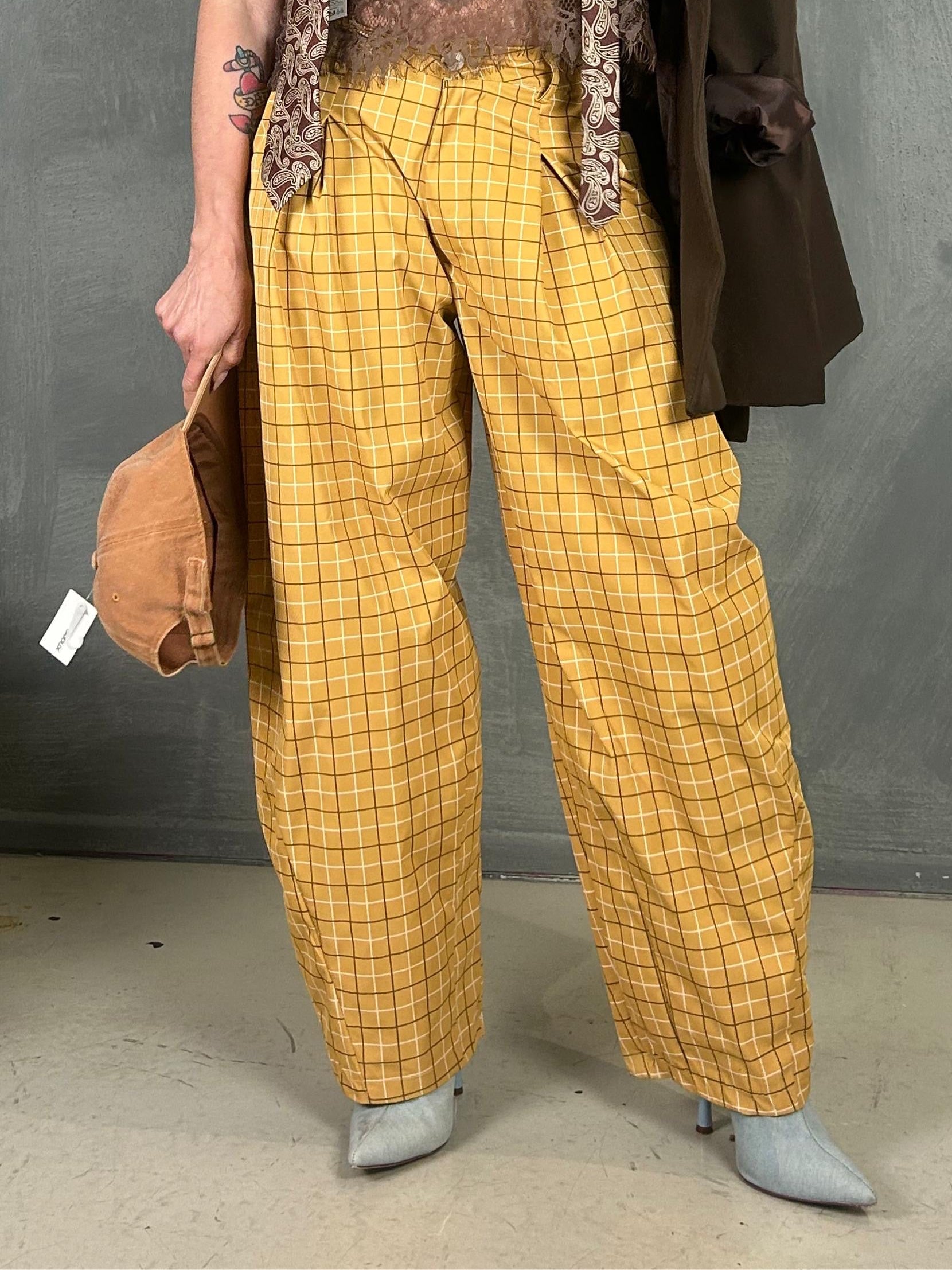 Pantalone over CLOWN senape