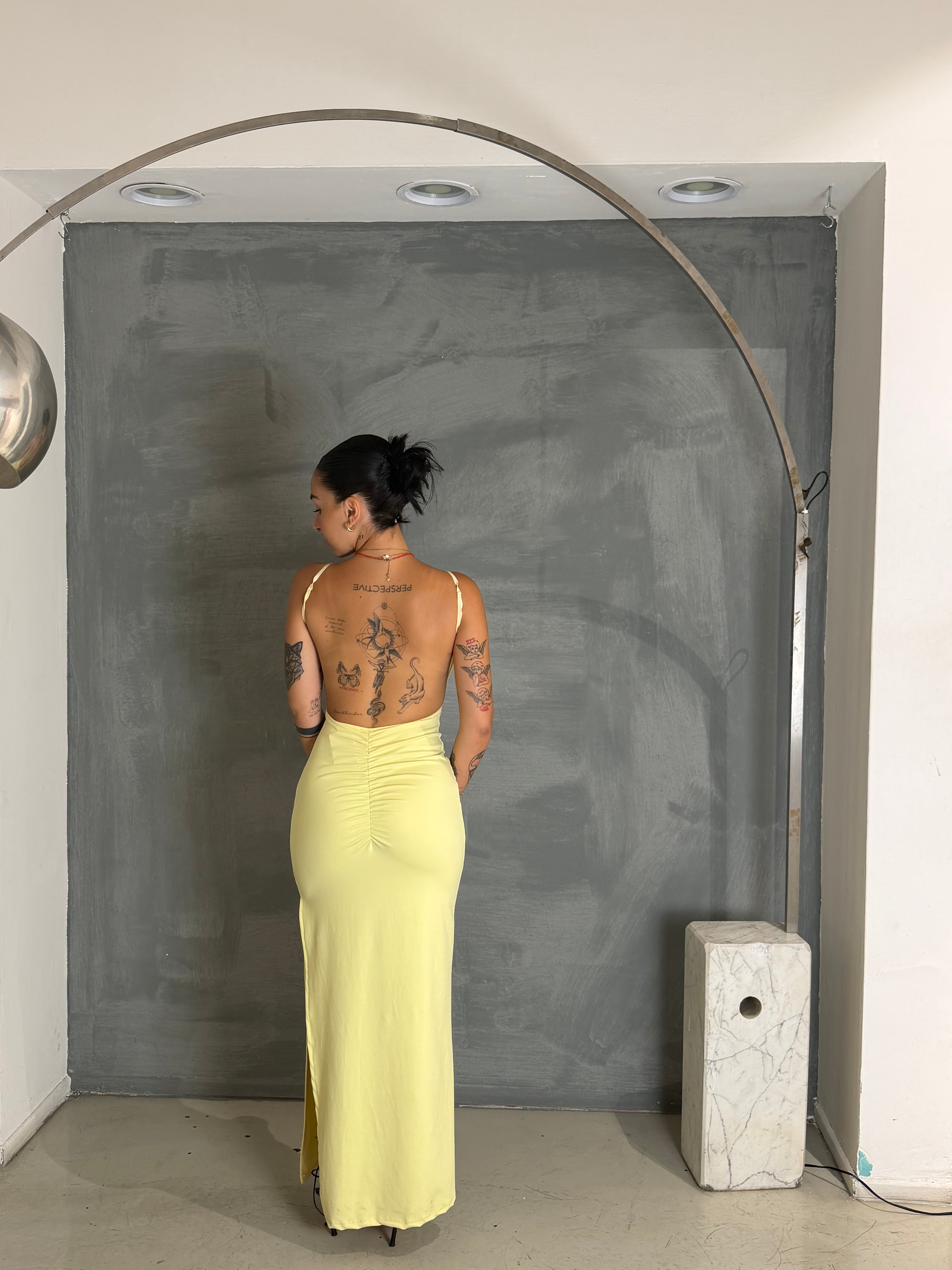 Abito Seduction yellow