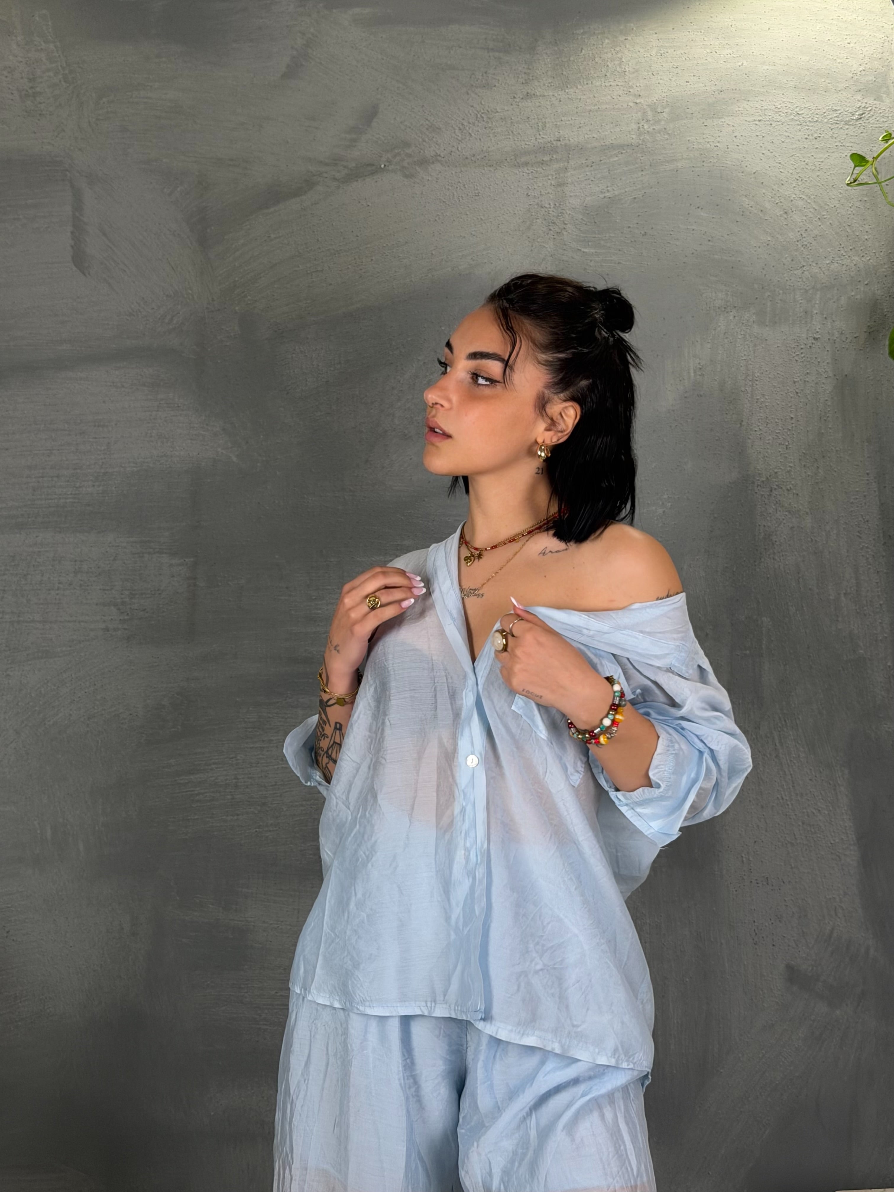 Coordinato MADEIRA azzurro