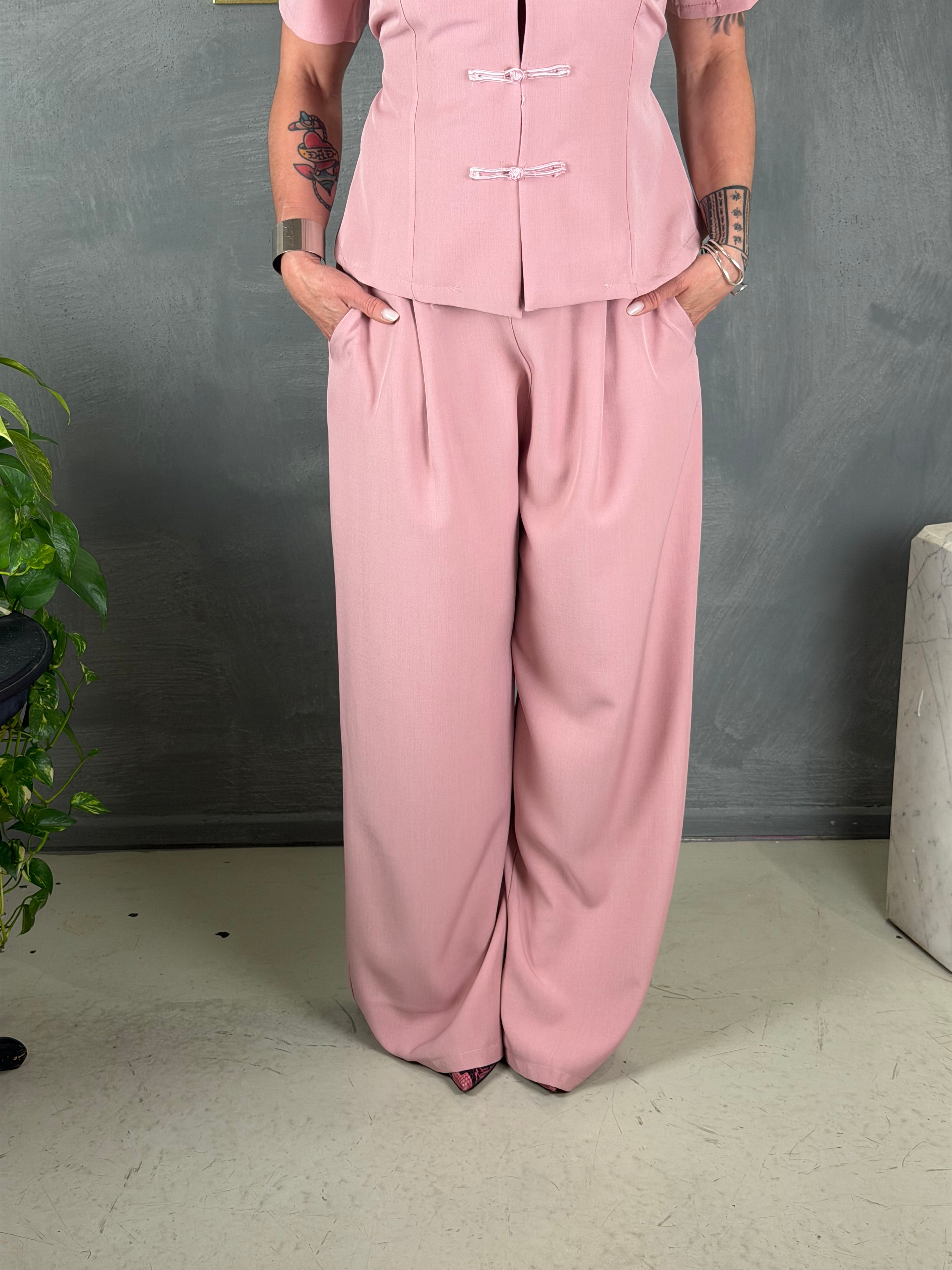 Coordinato Shanghai rosa