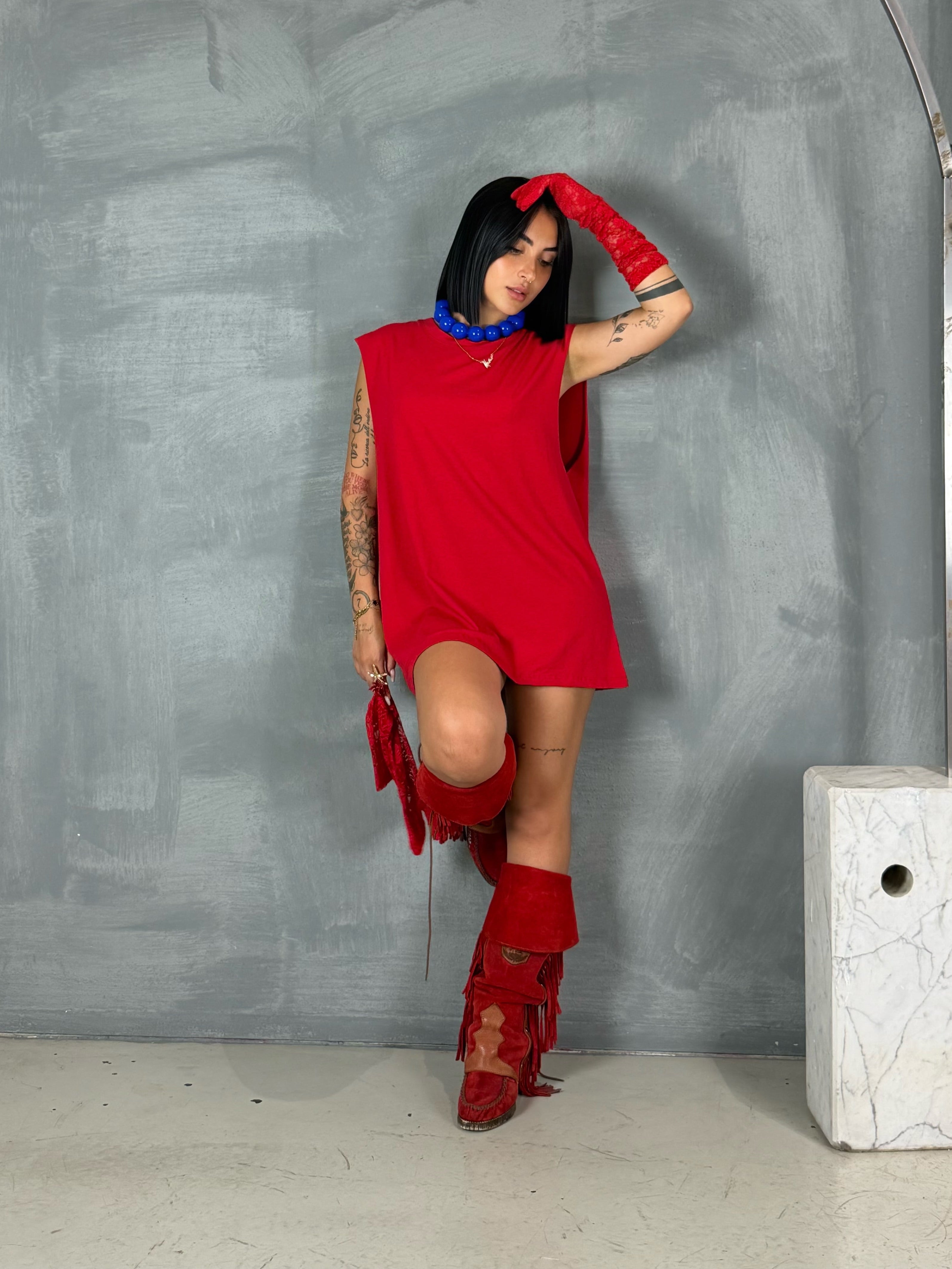 T shirt ARONA Red