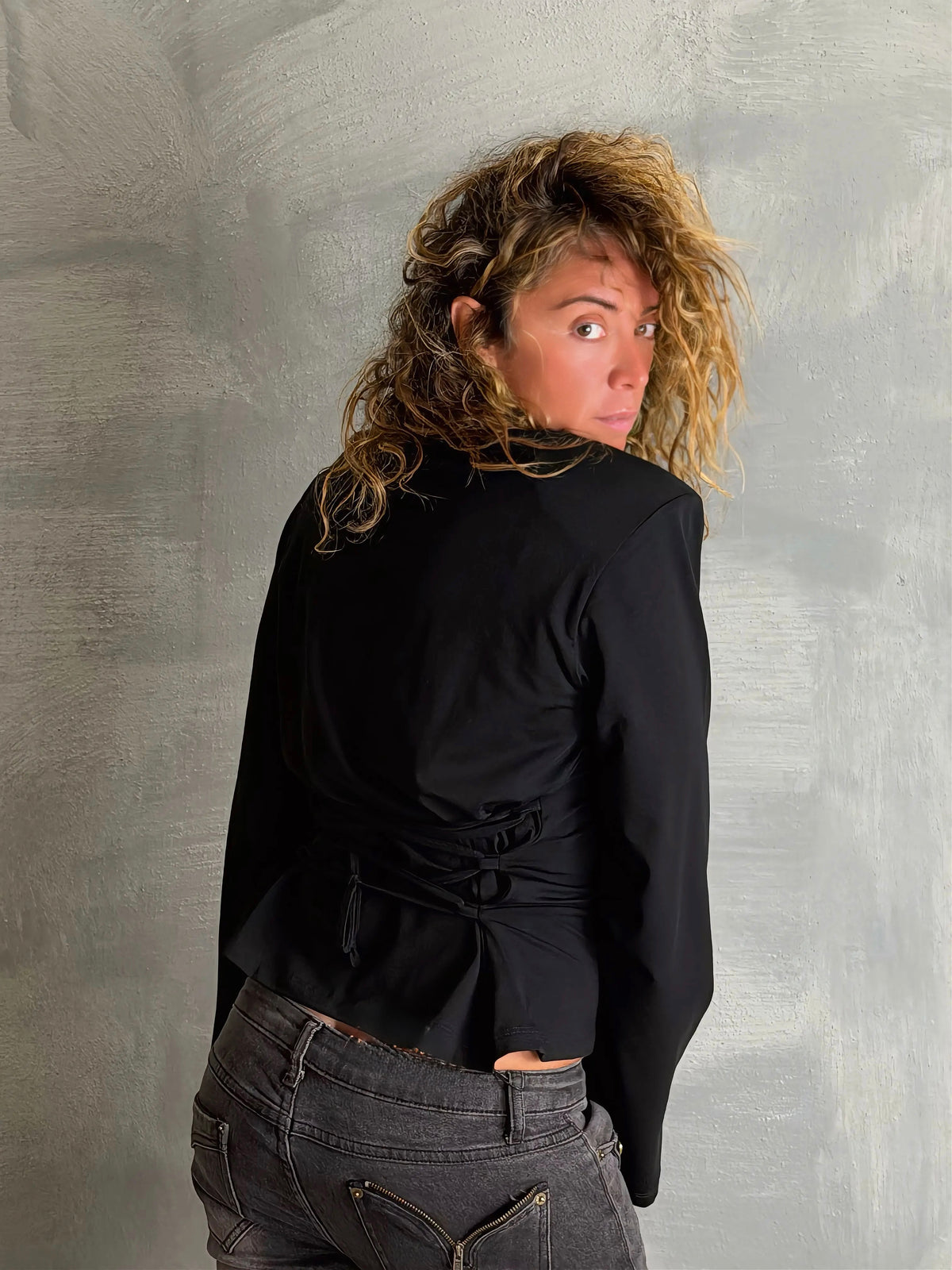 T short GRIPETO black