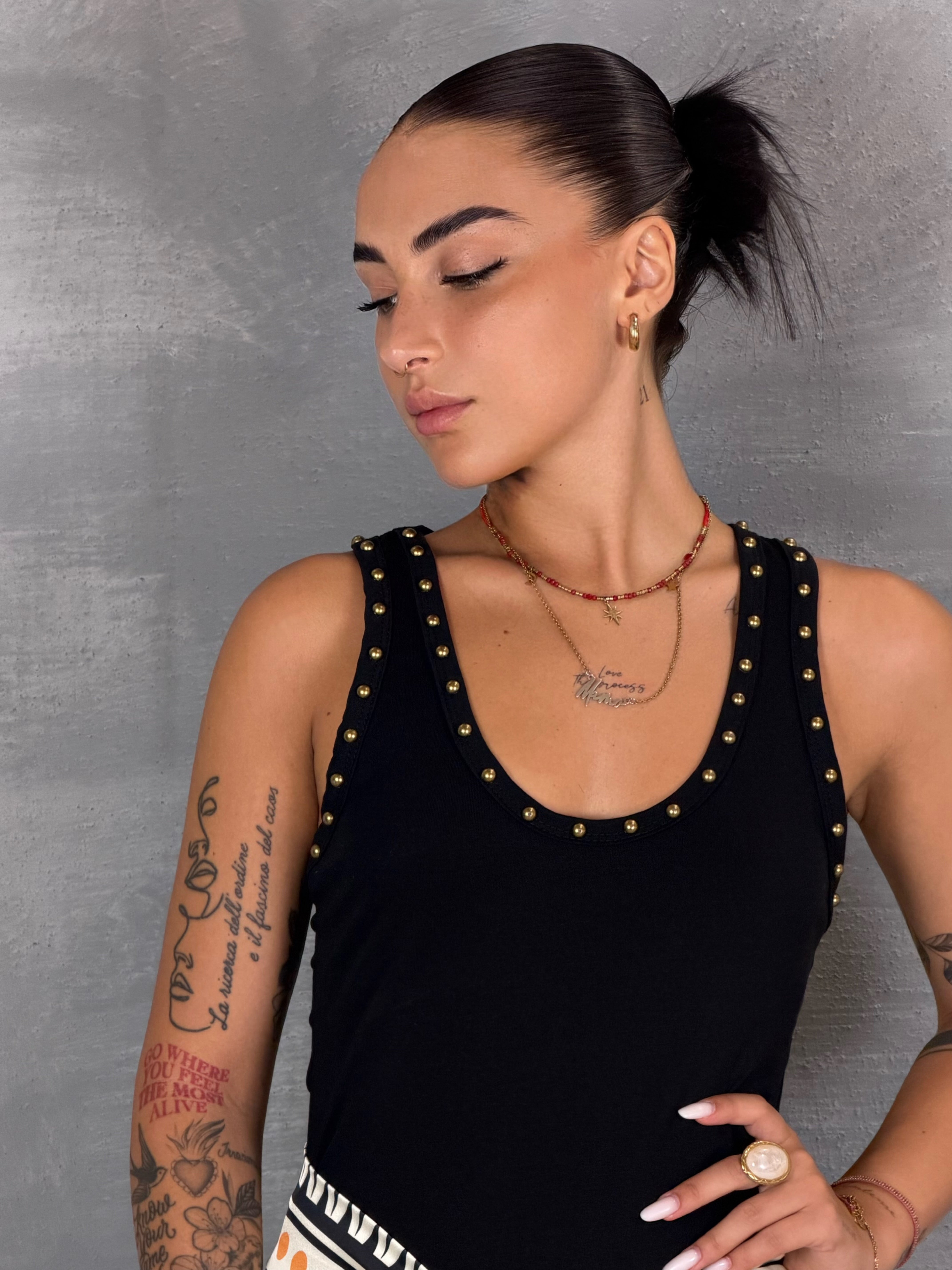 Canotta Paradise, black