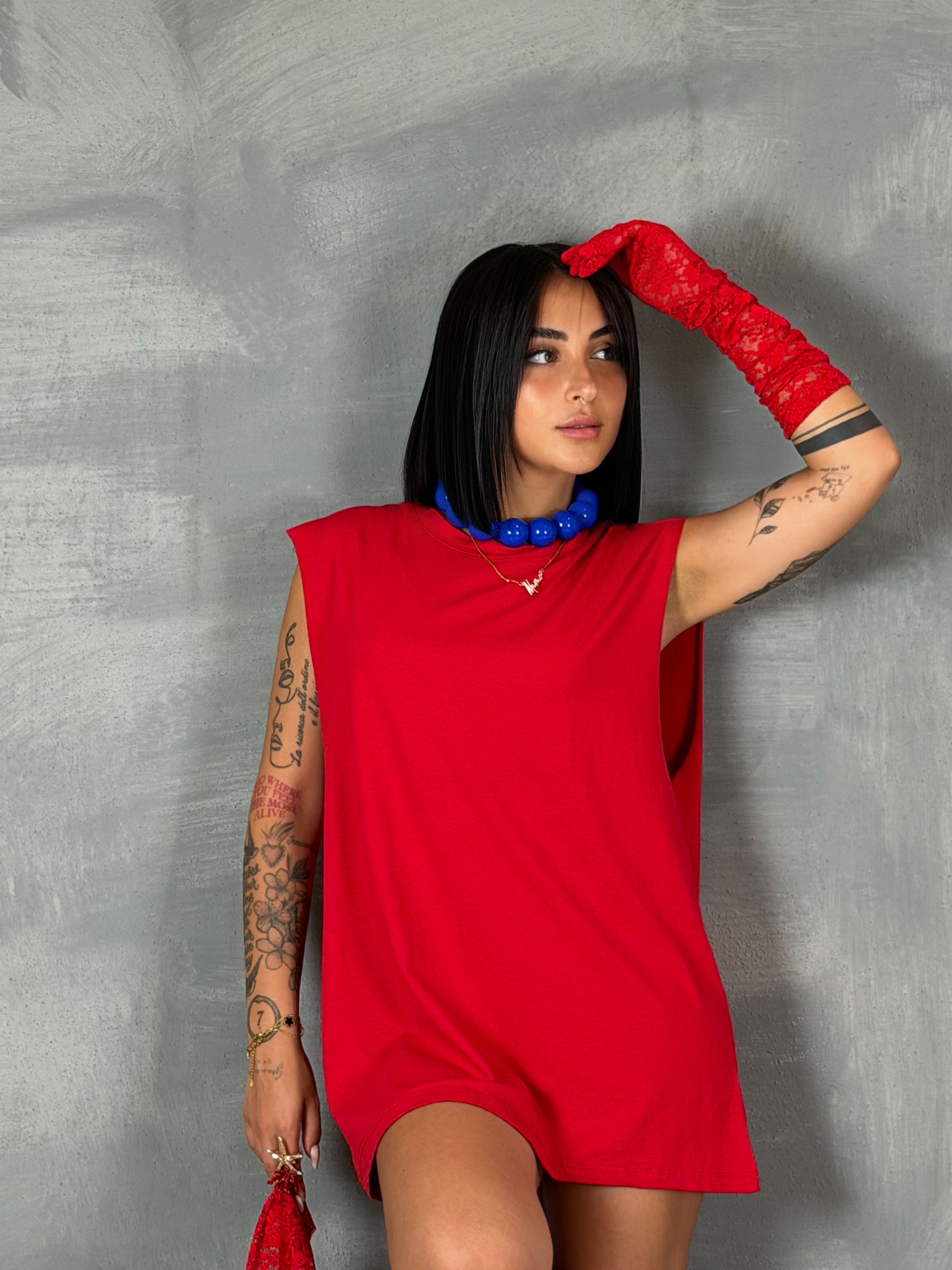T shirt ARONA Red