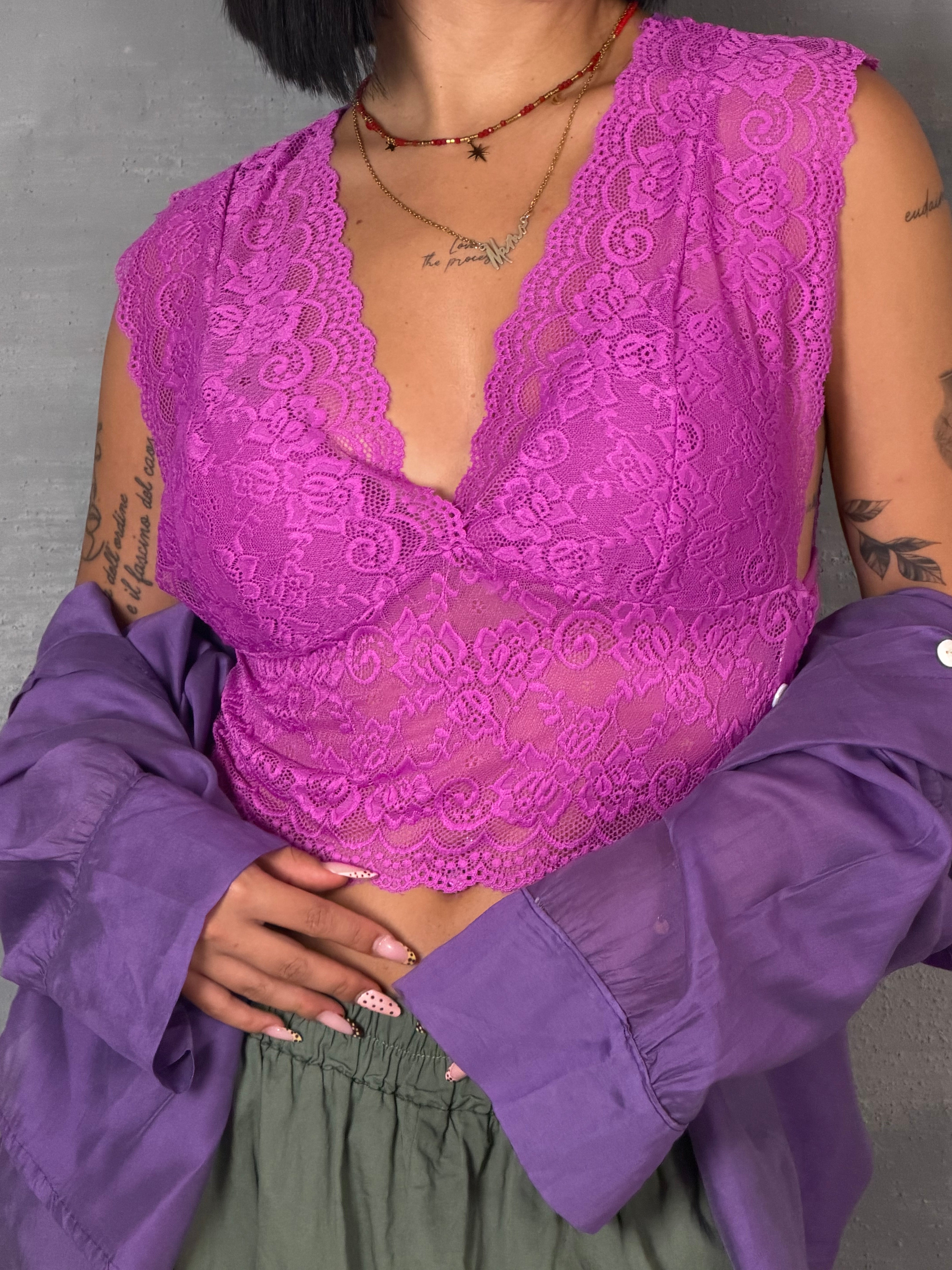 Bralette YAMI  bouganville