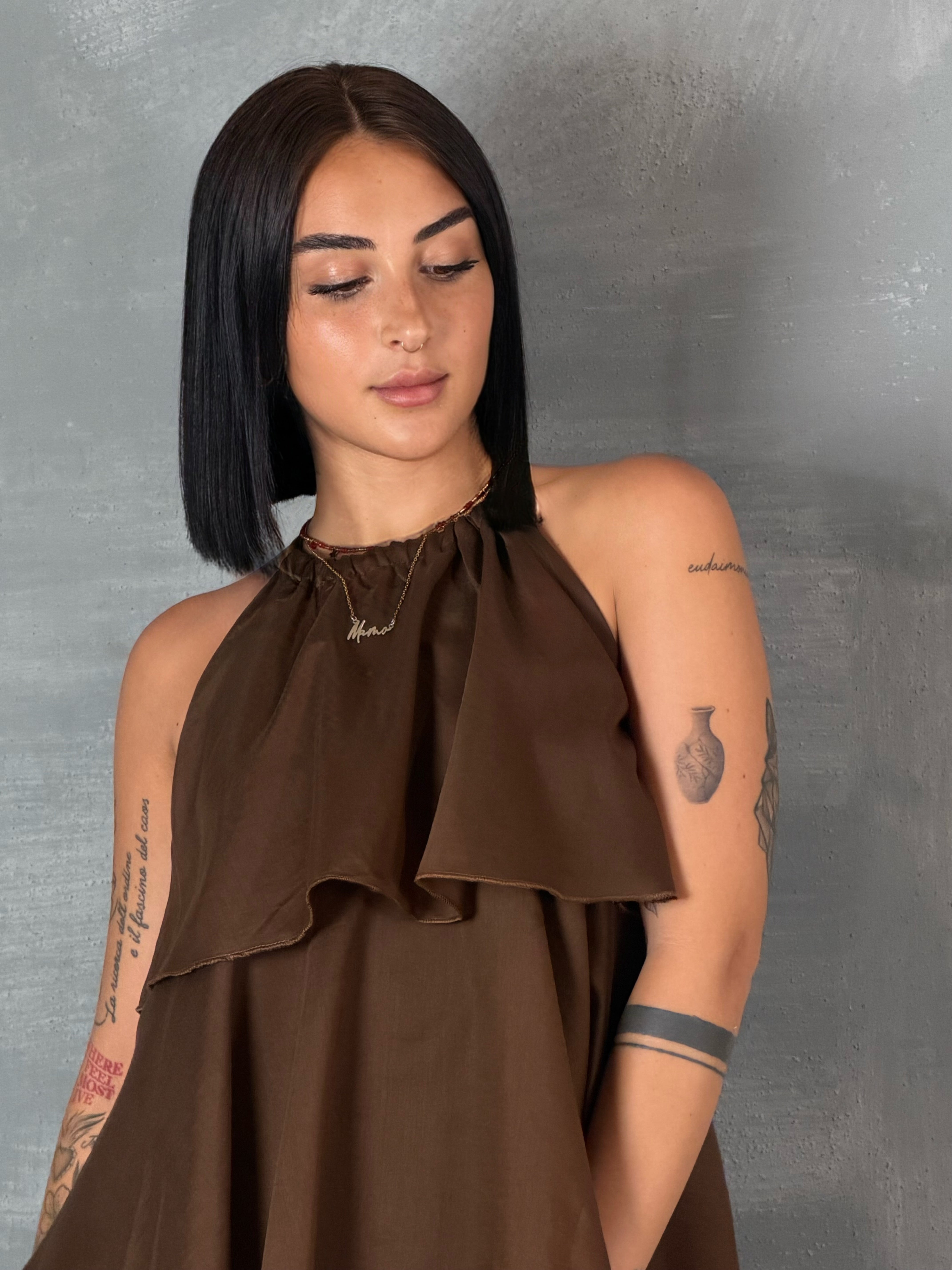 Miniabito MALAGA brown