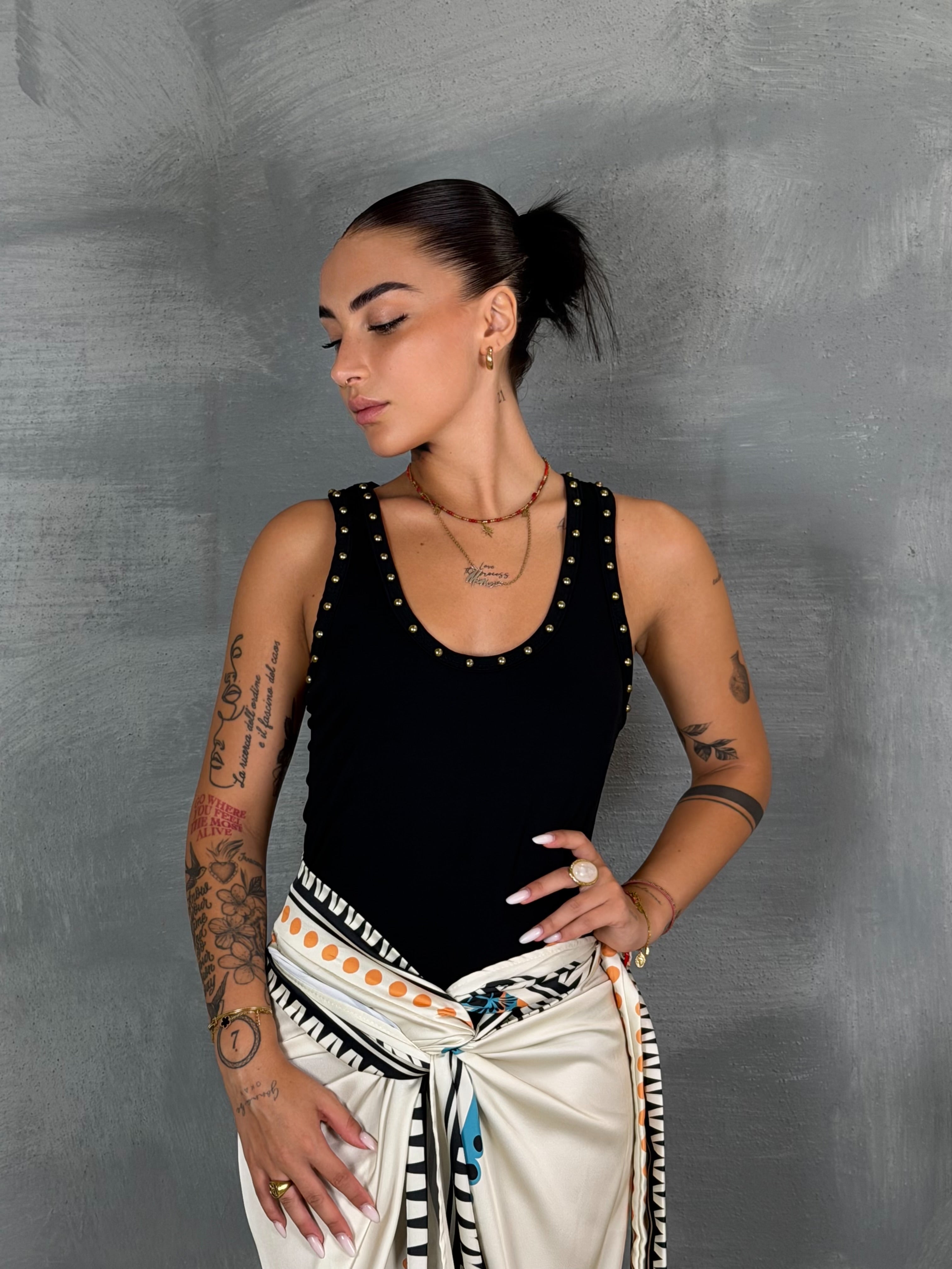 Canotta Paradise, black