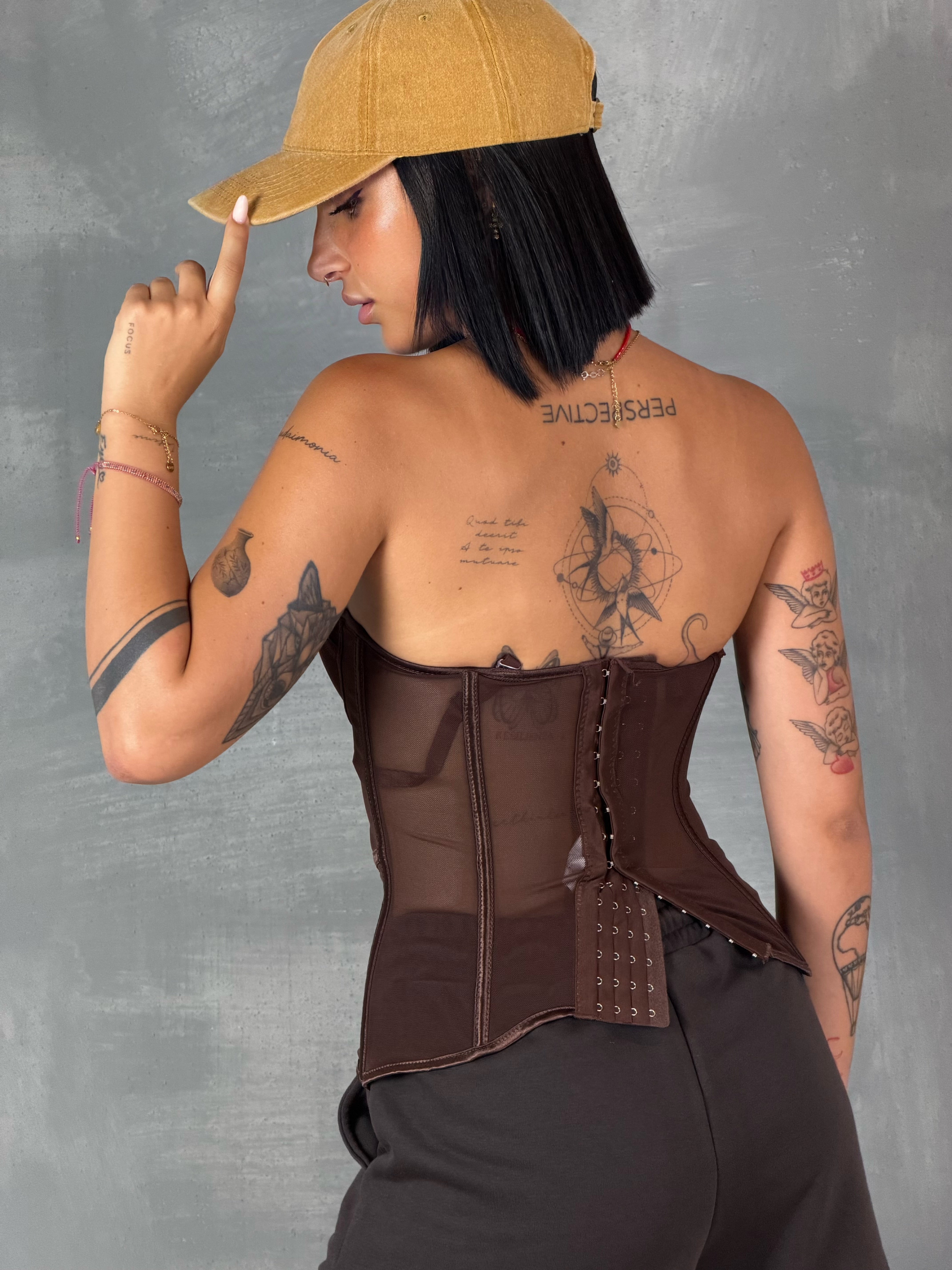 Corpetto TURRE’ brown