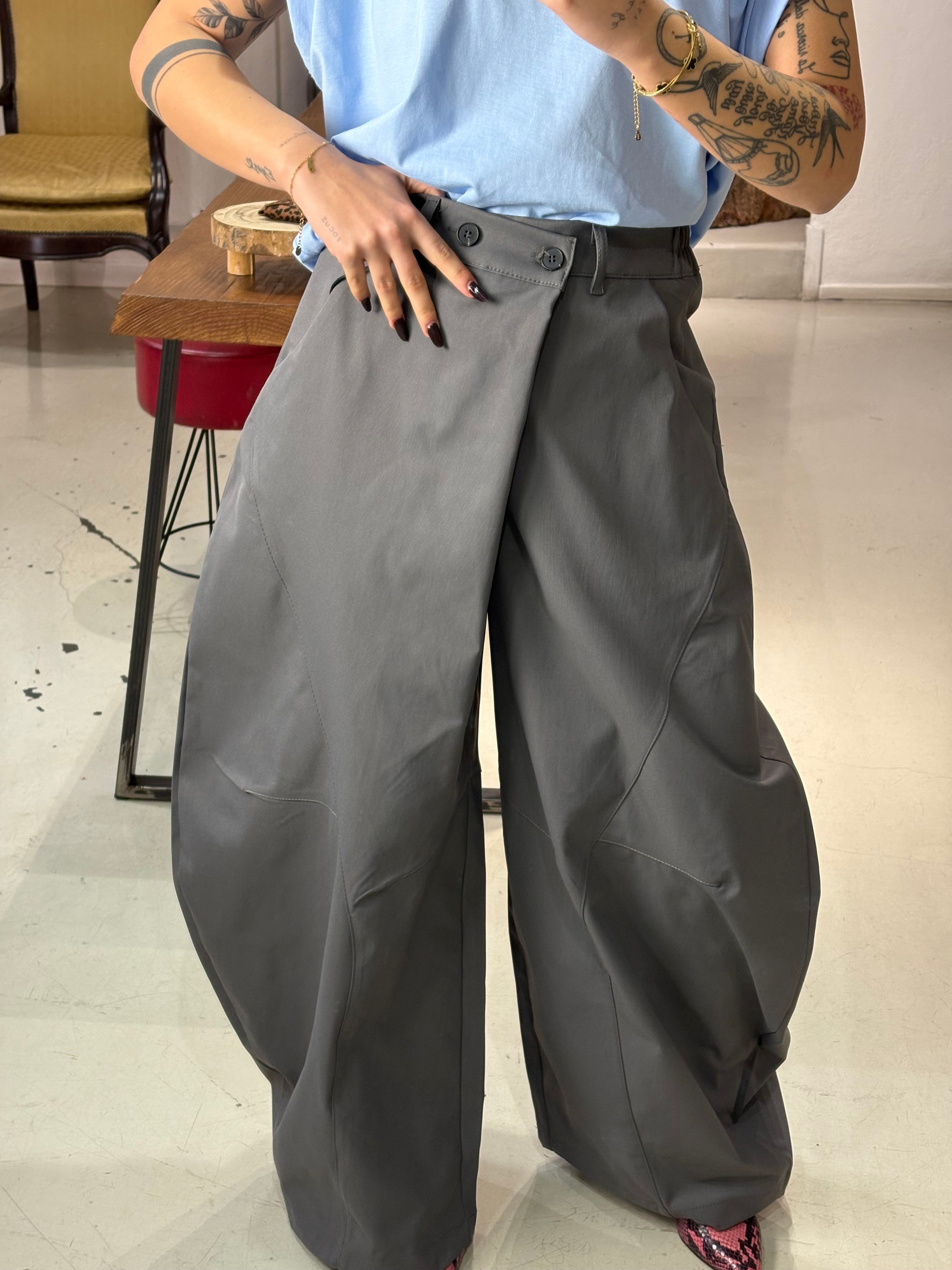 Pantalone over DRIFT grigio