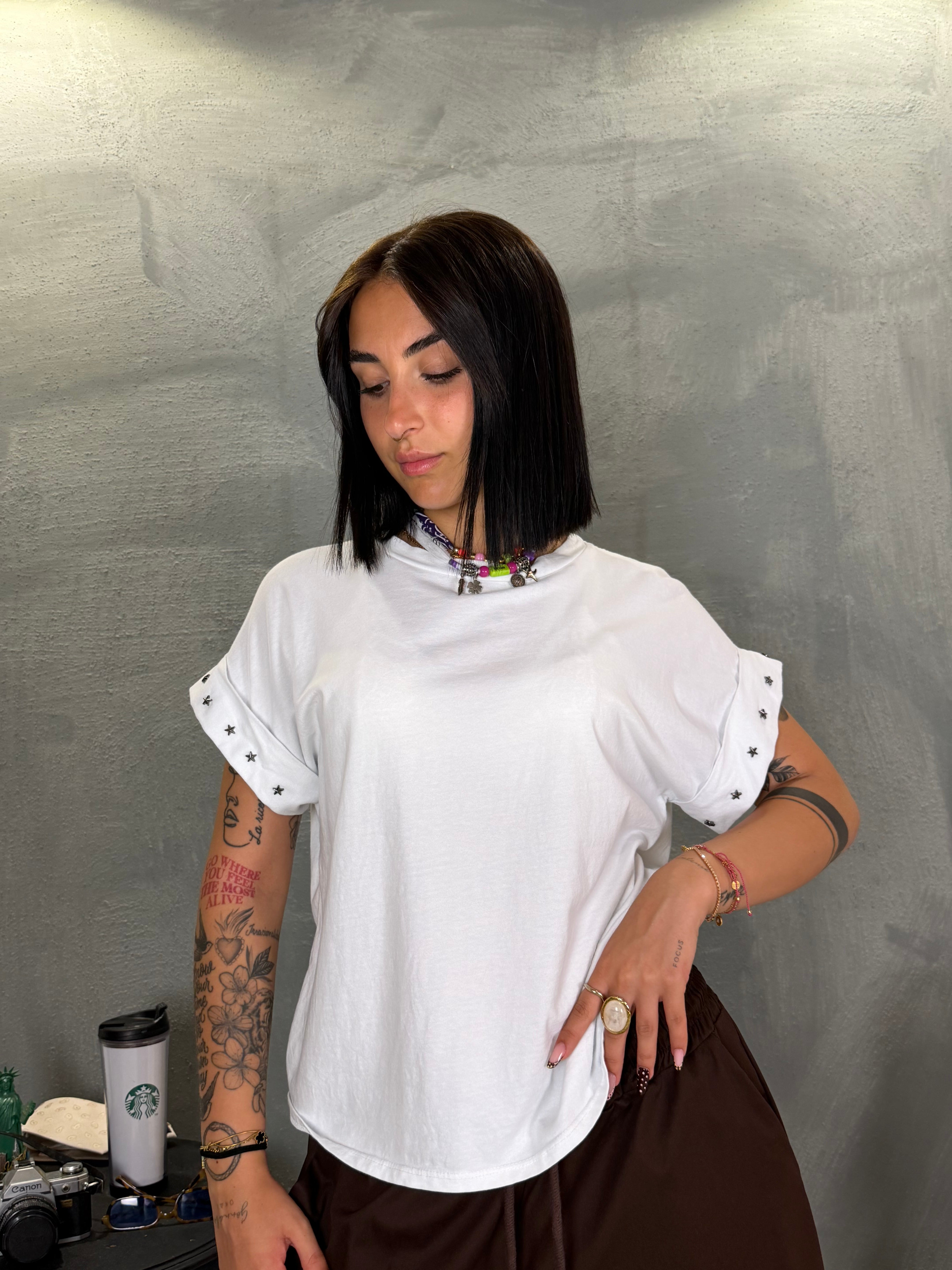 T shirt ANAZA white