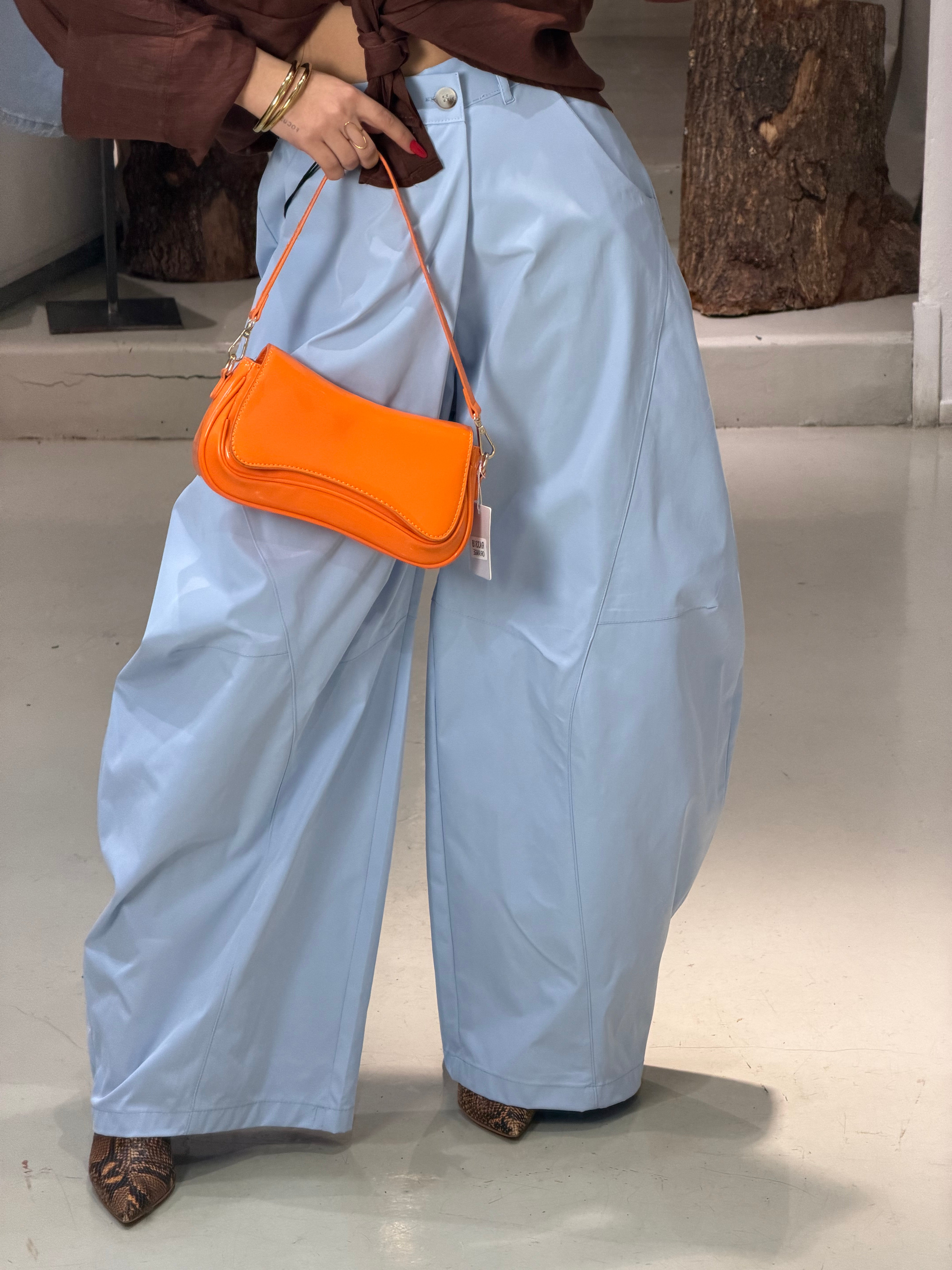 Pantalone over DRIFT  celeste