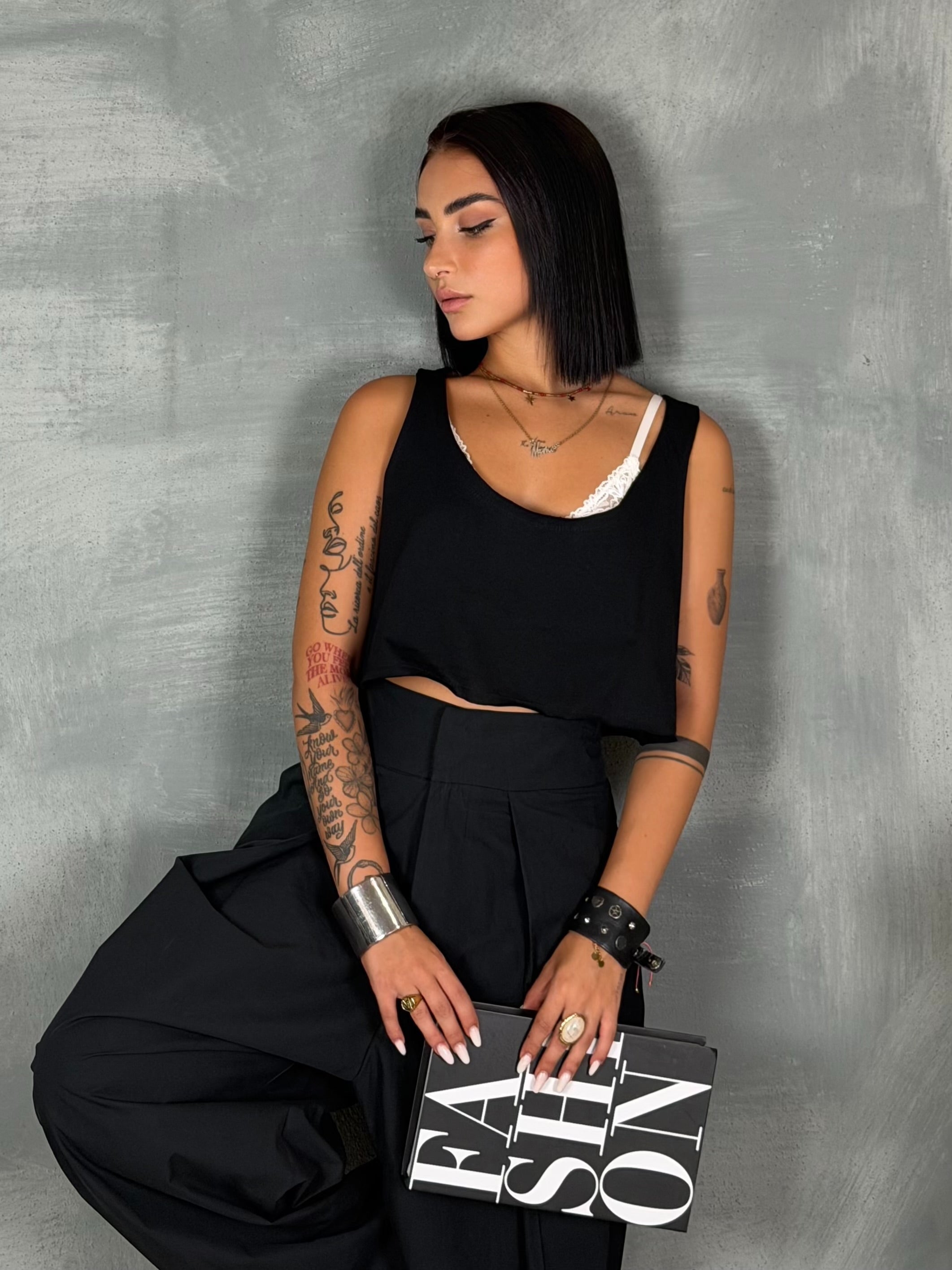 Canotta BOTTLE BLK