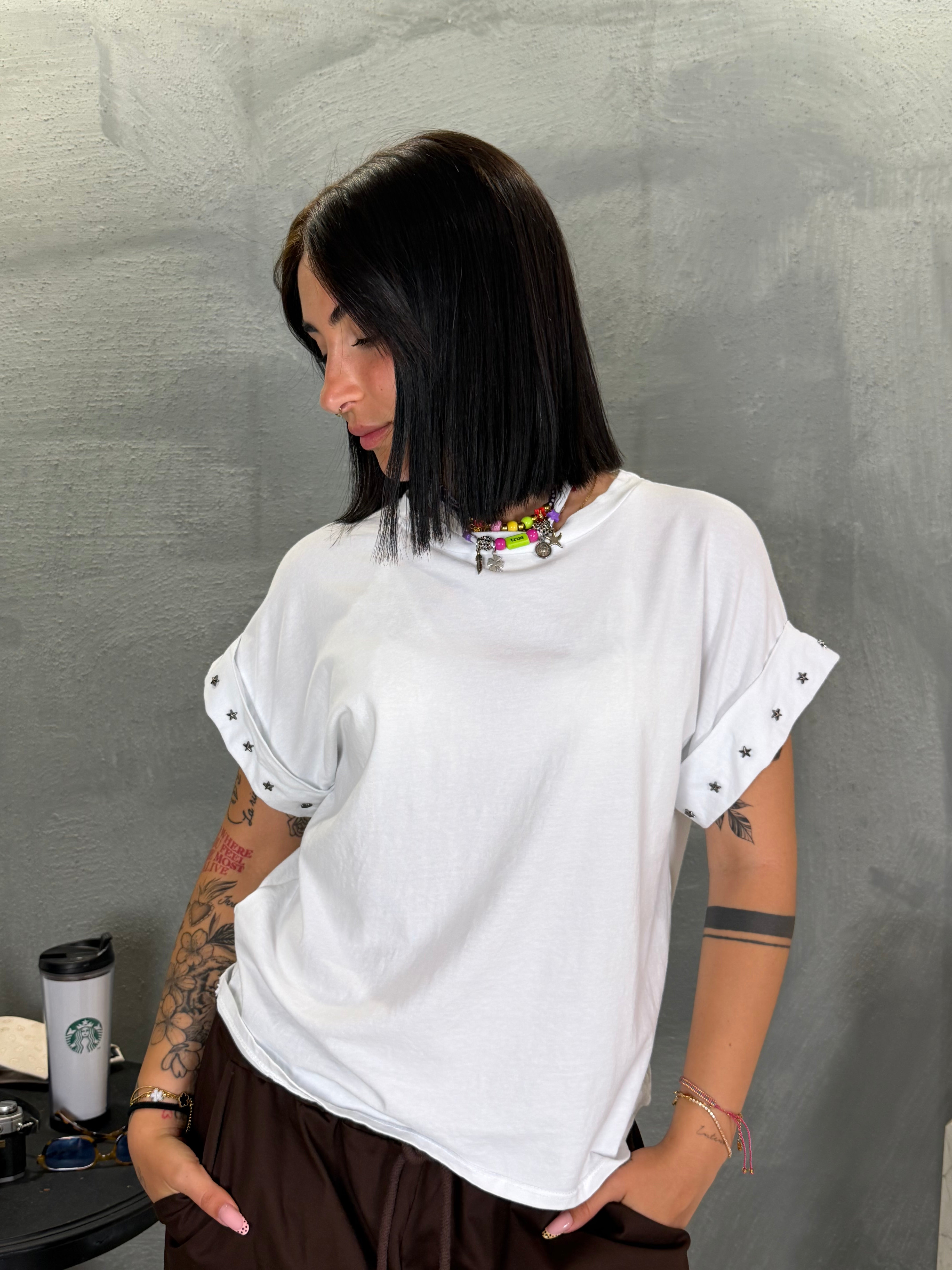 T shirt ANAZA white