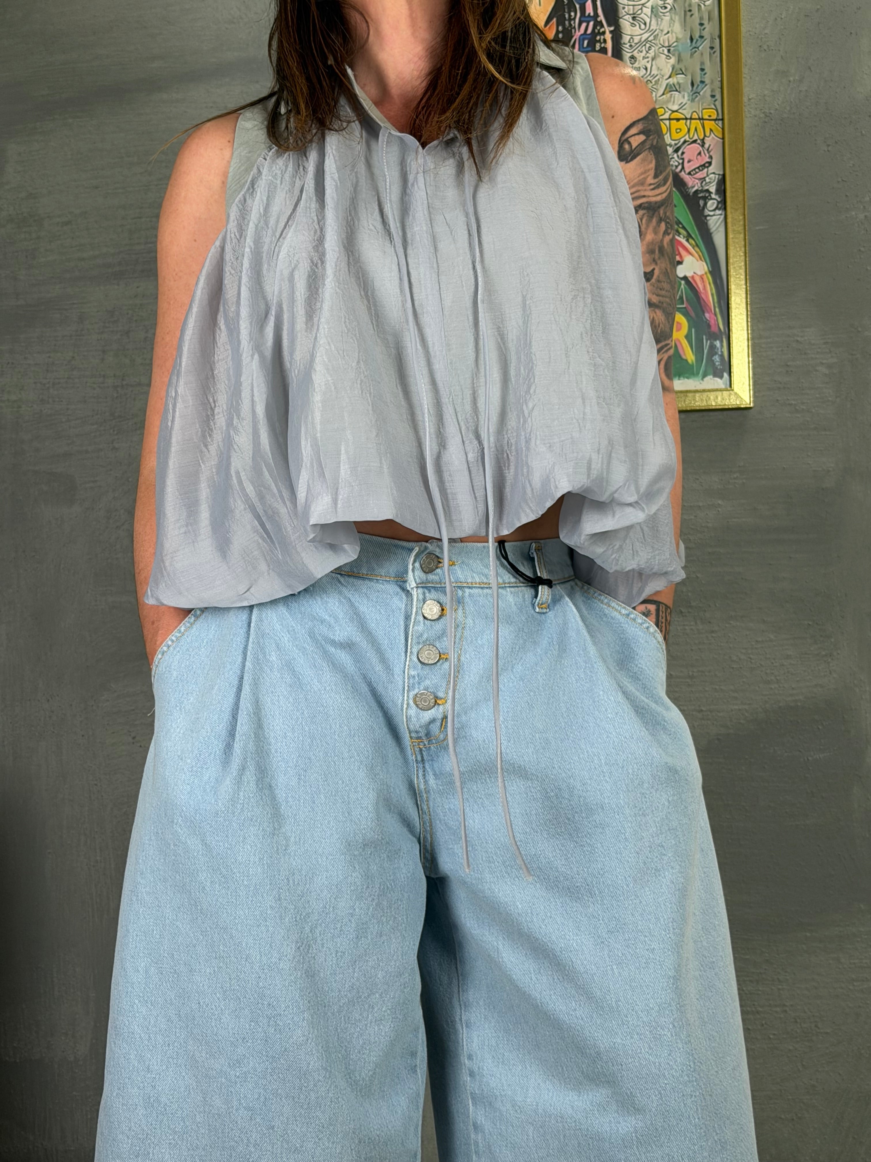 Blusa Giromanica MIRALA polvere