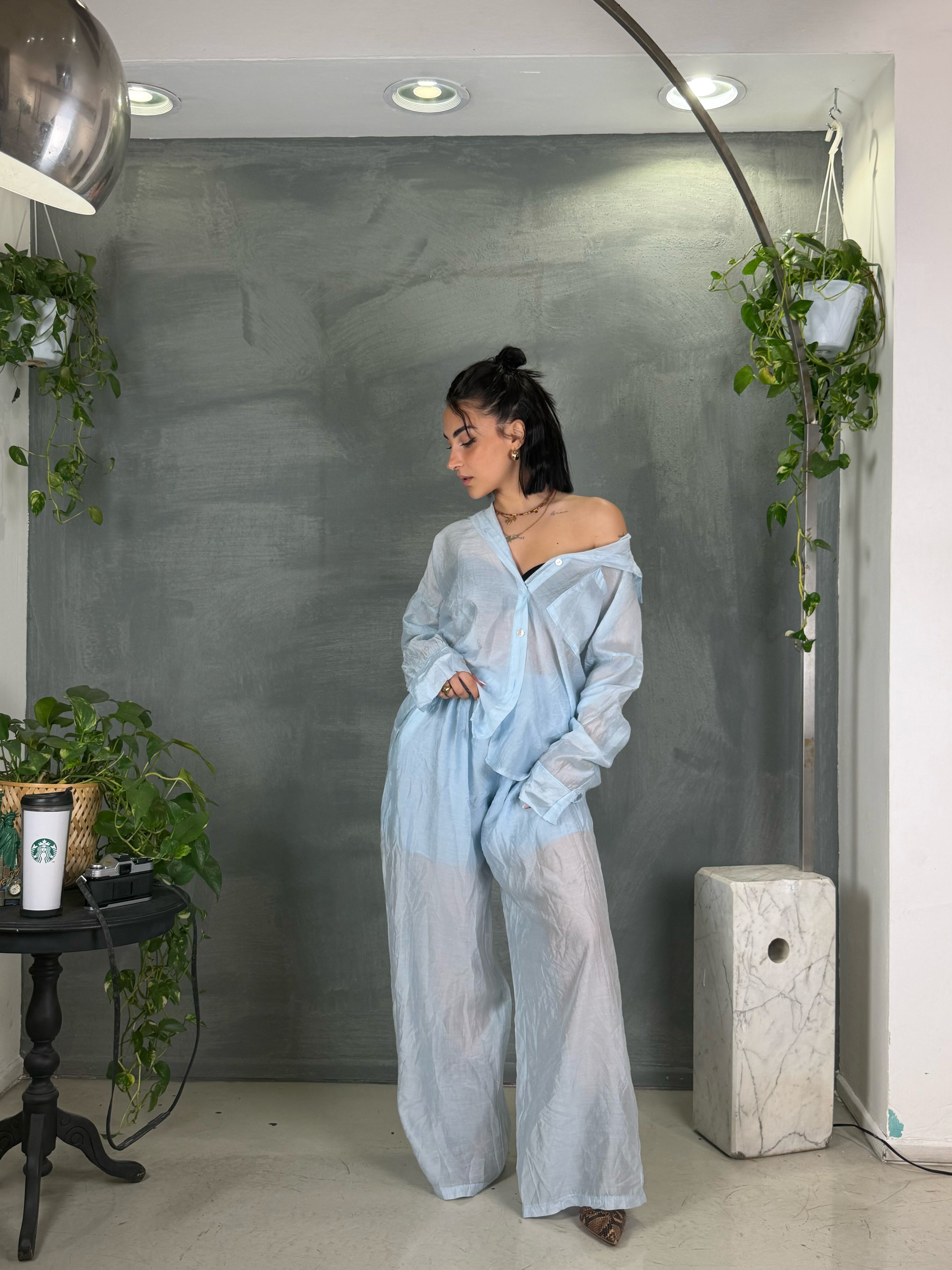 Coordinato MADEIRA azzurro
