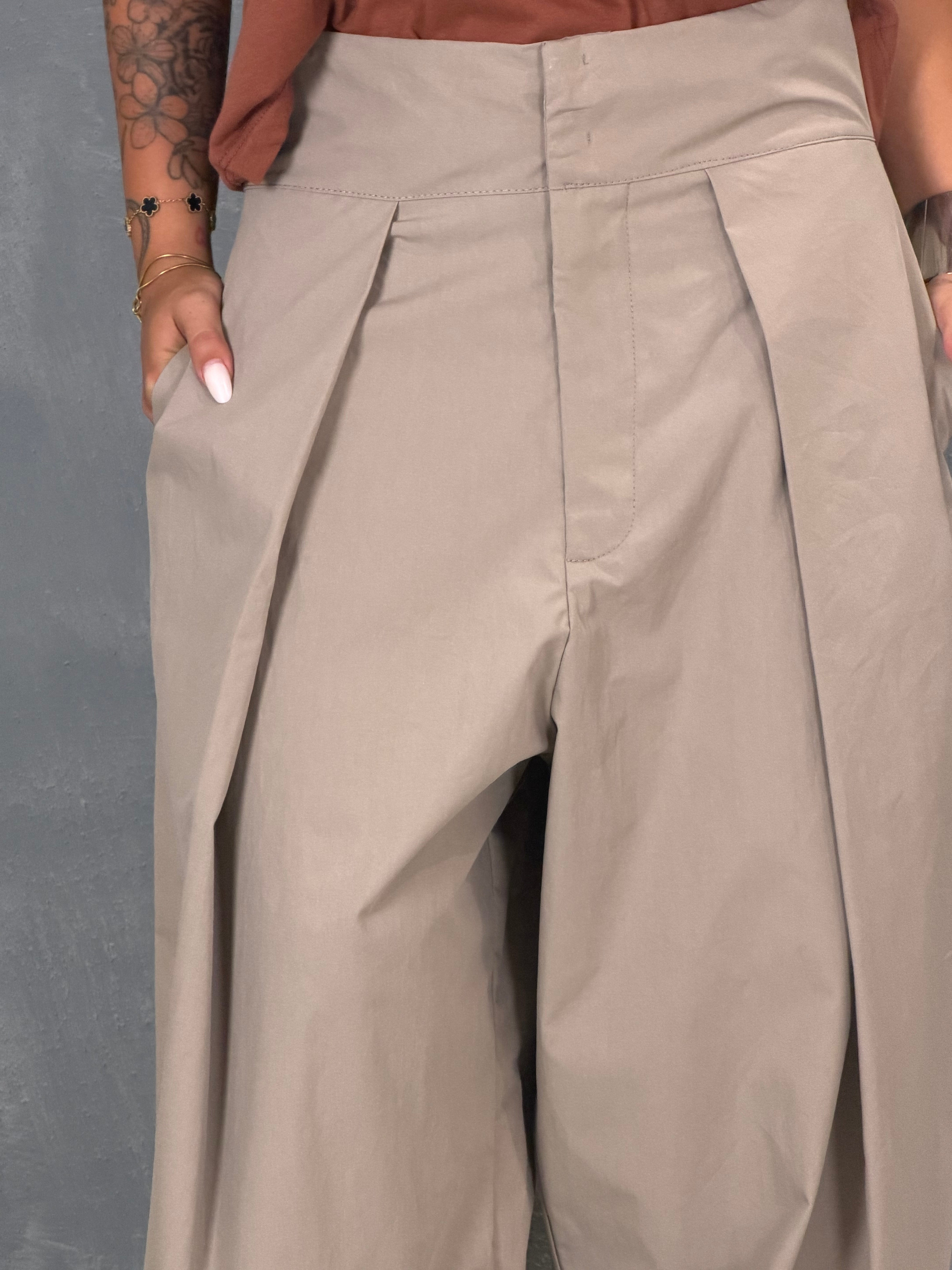 Pantalone VINCY taupe