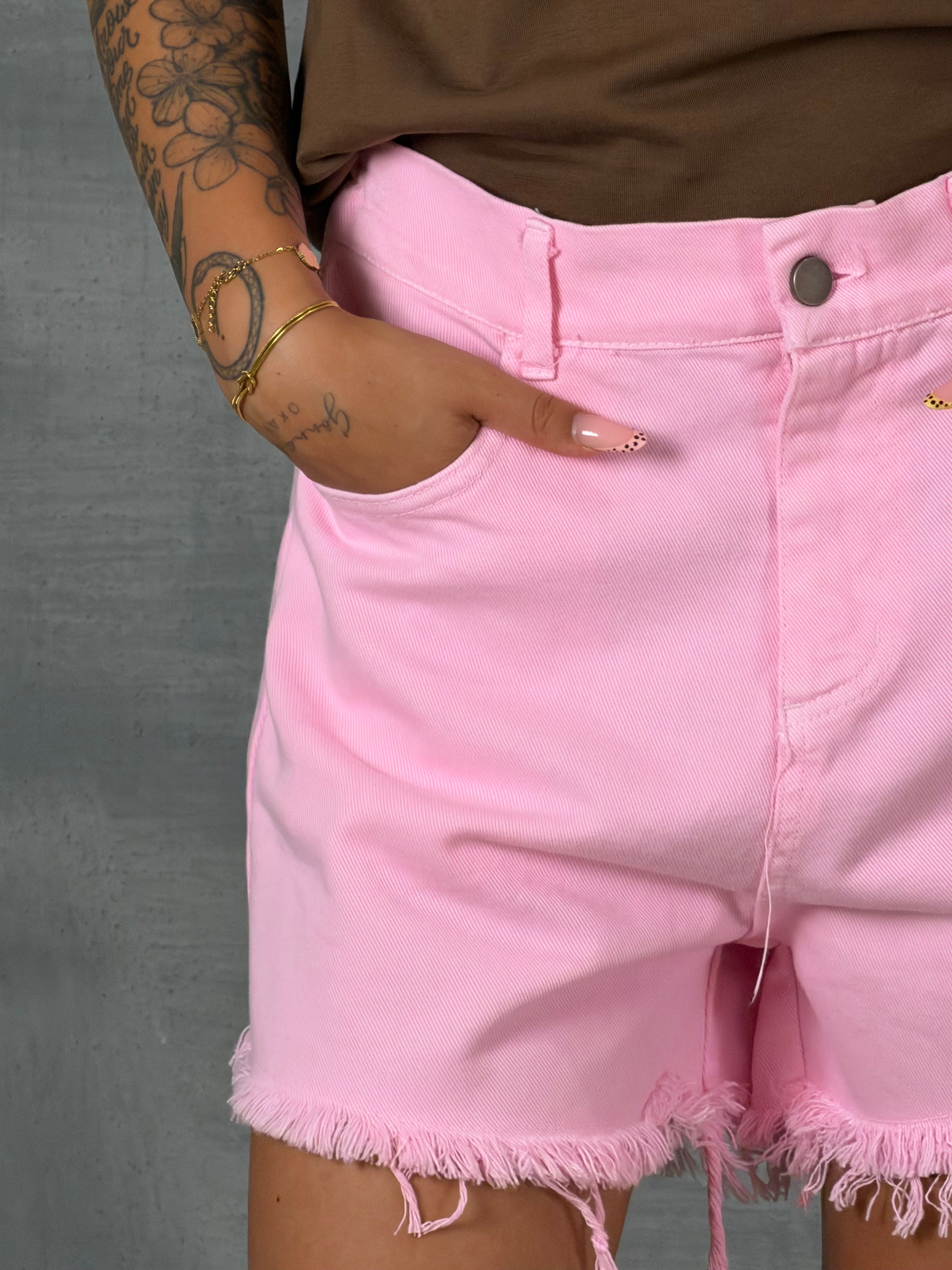 Short Dracma Pink