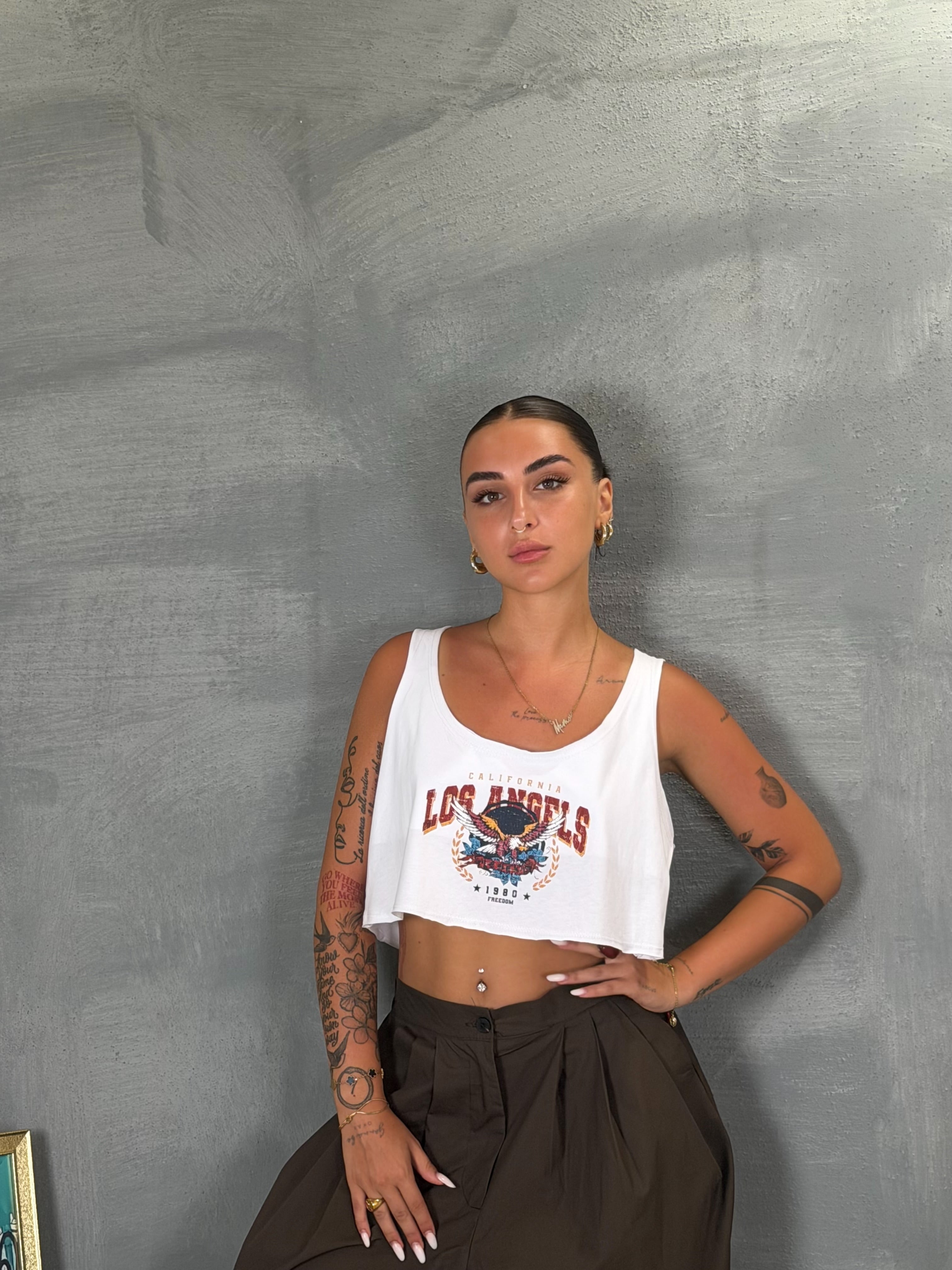 Canotta LOS ANGELES white