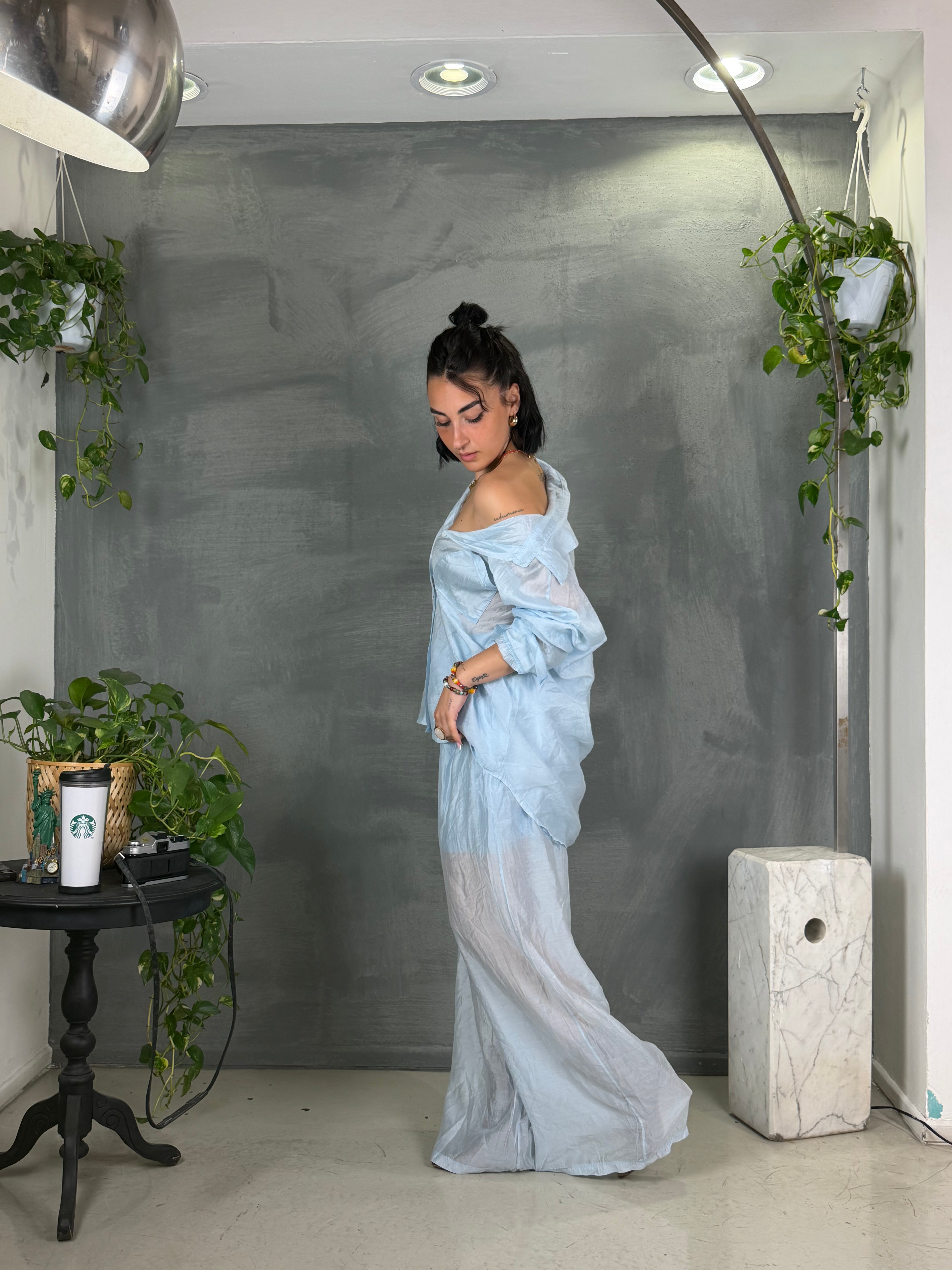 Coordinato MADEIRA azzurro