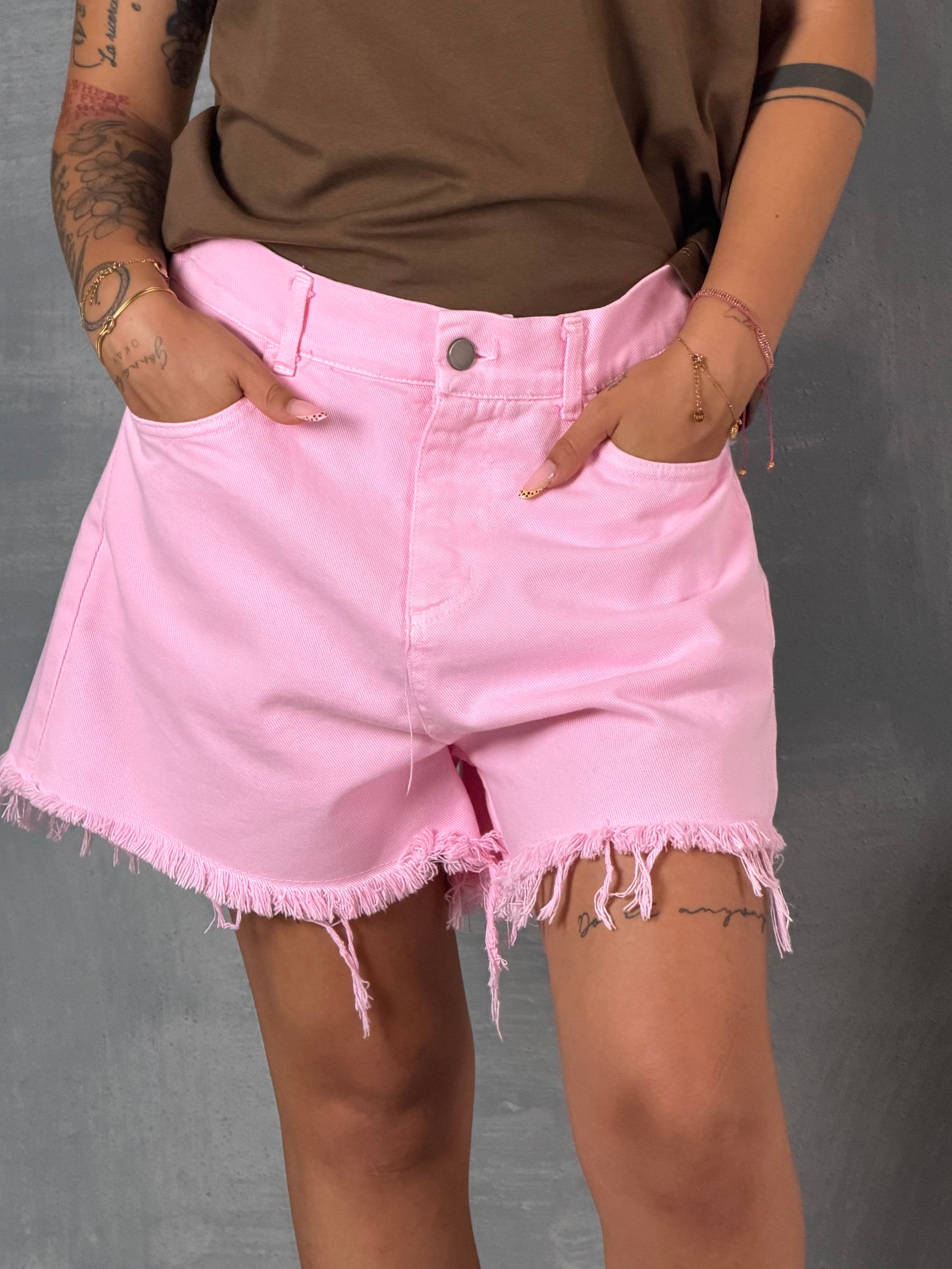 Short Dracma Pink