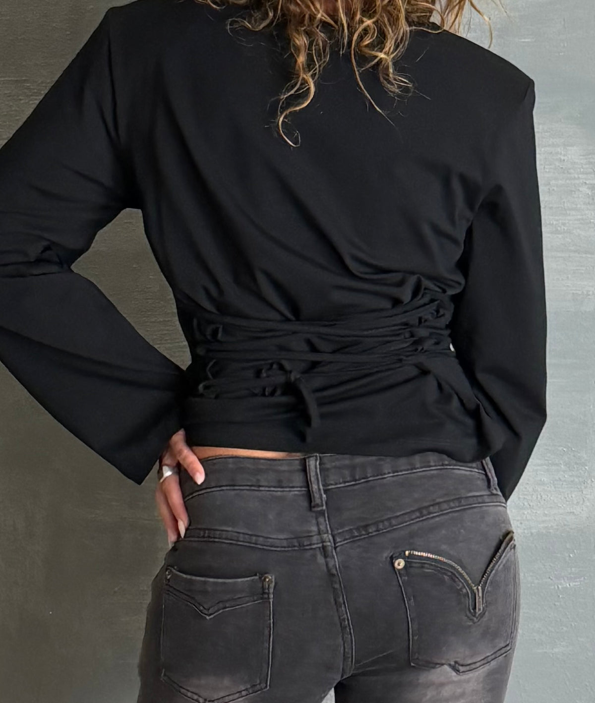 T short GRIPETO black