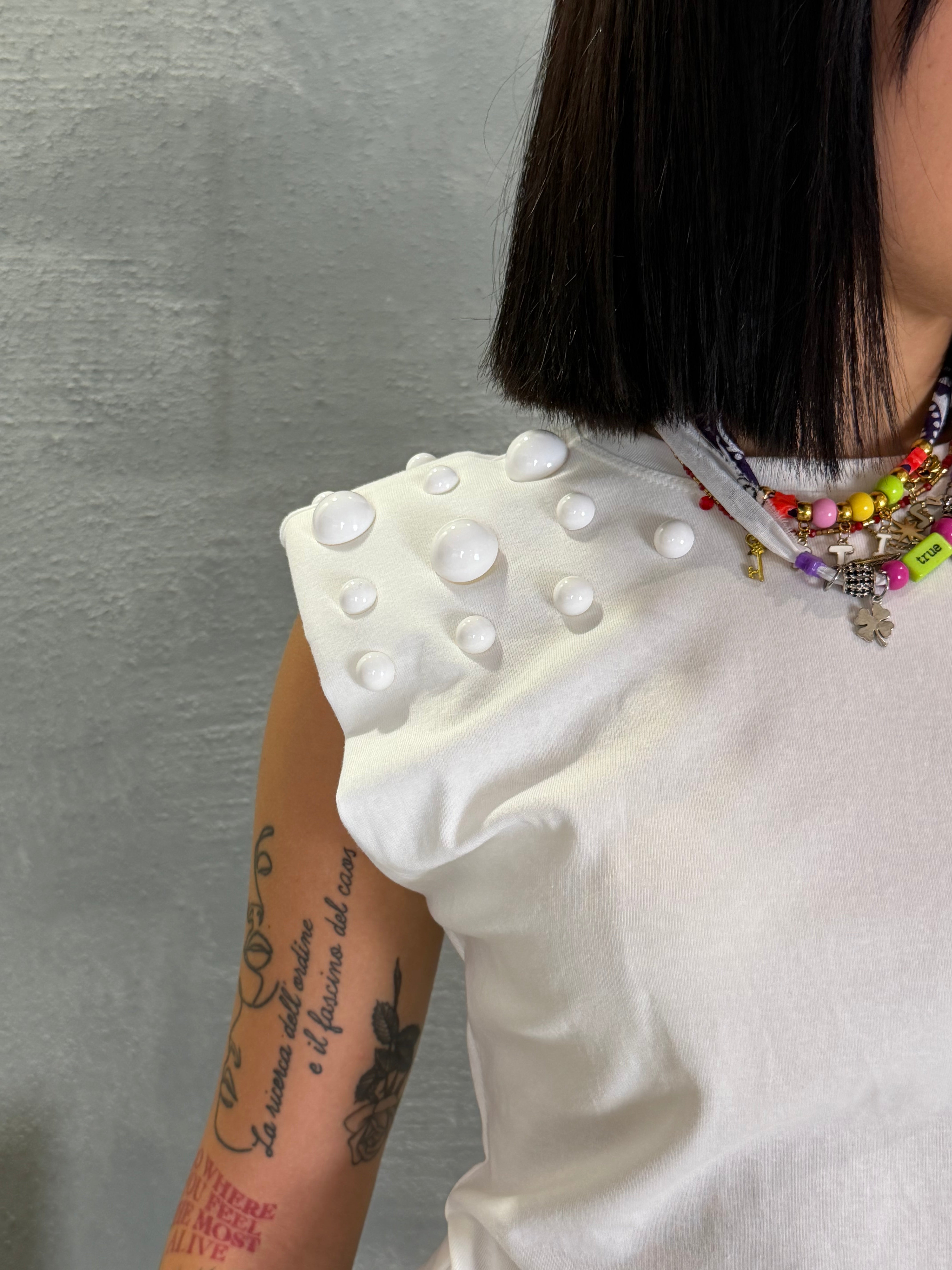 T shirt LOGGHY white