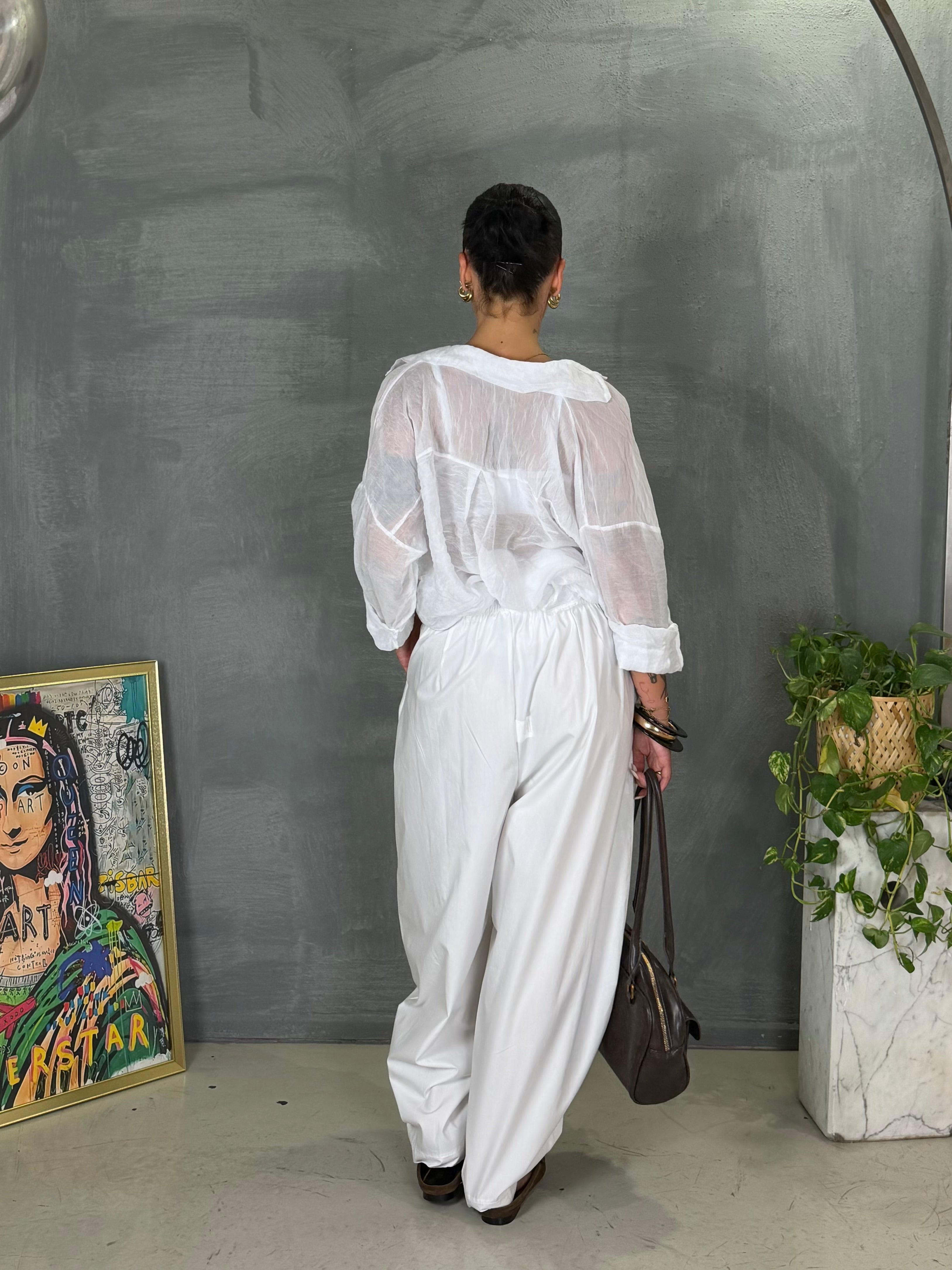 Pantalone ROJI white